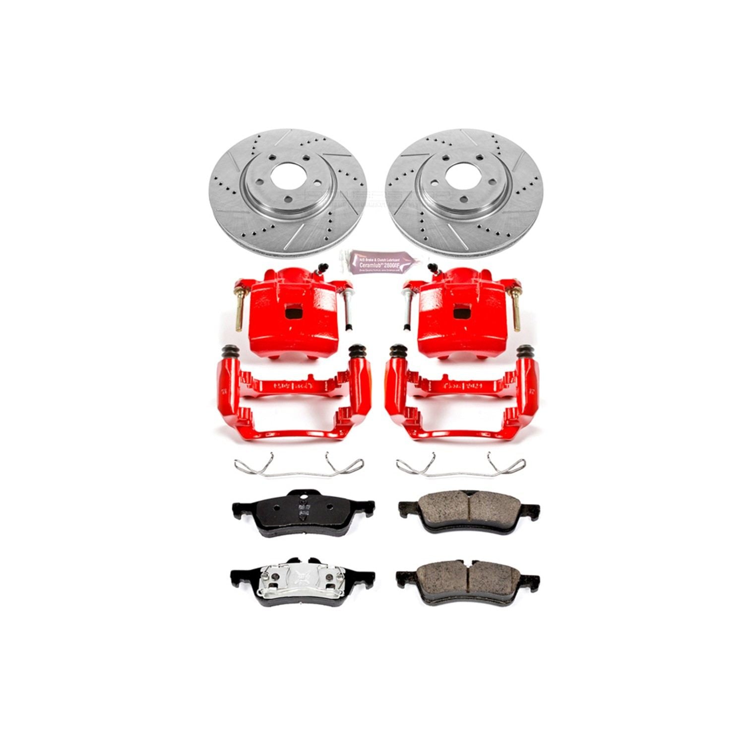 Power Stop 2007 Chevrolet Cobalt Front Z23 Evolution Sport Brake Kit w/Calipers