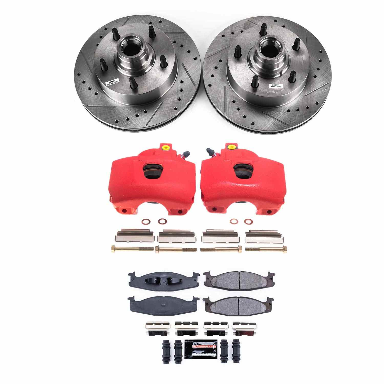 Power Stop 2003 Ford E-150 Front Z23 Evolution Sport Brake Kit w/Calipers