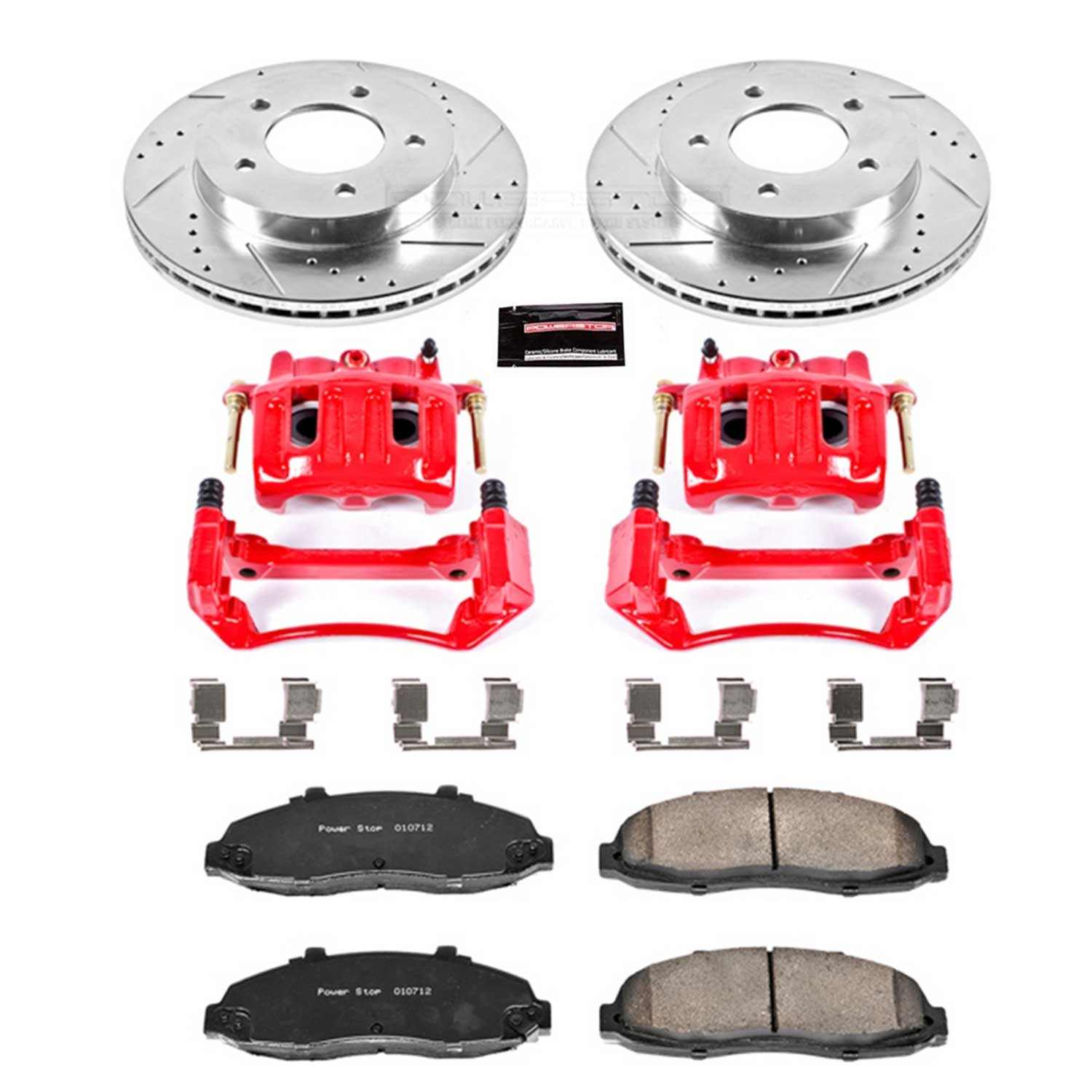 Power Stop 97-00 Ford F-150 Front Z23 Evolution Sport Brake Kit w/Calipers