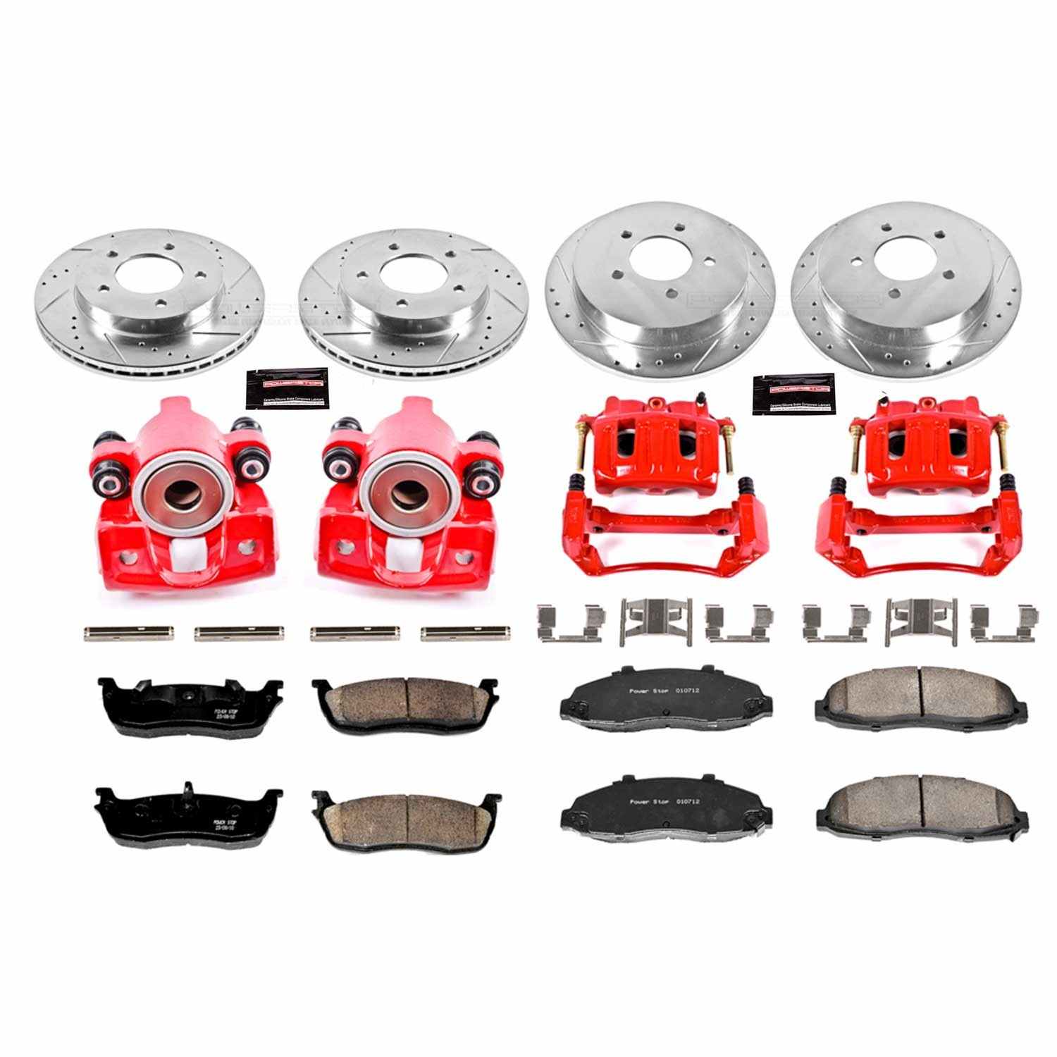 Power Stop 00-03 Ford F-150 Front & Rear Z23 Evolution Sport Brake Kit w/Calipers