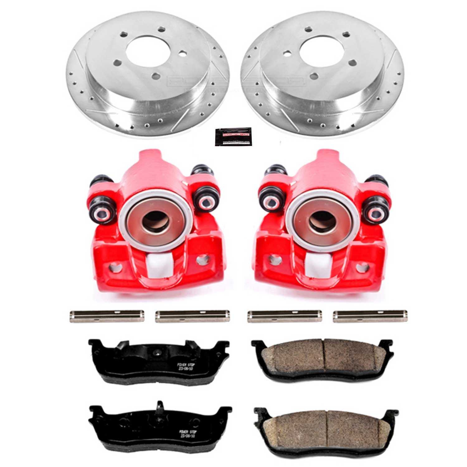 Power Stop 00-02 Ford Expedition Rear Z23 Evolution Sport Brake Kit w/Calipers