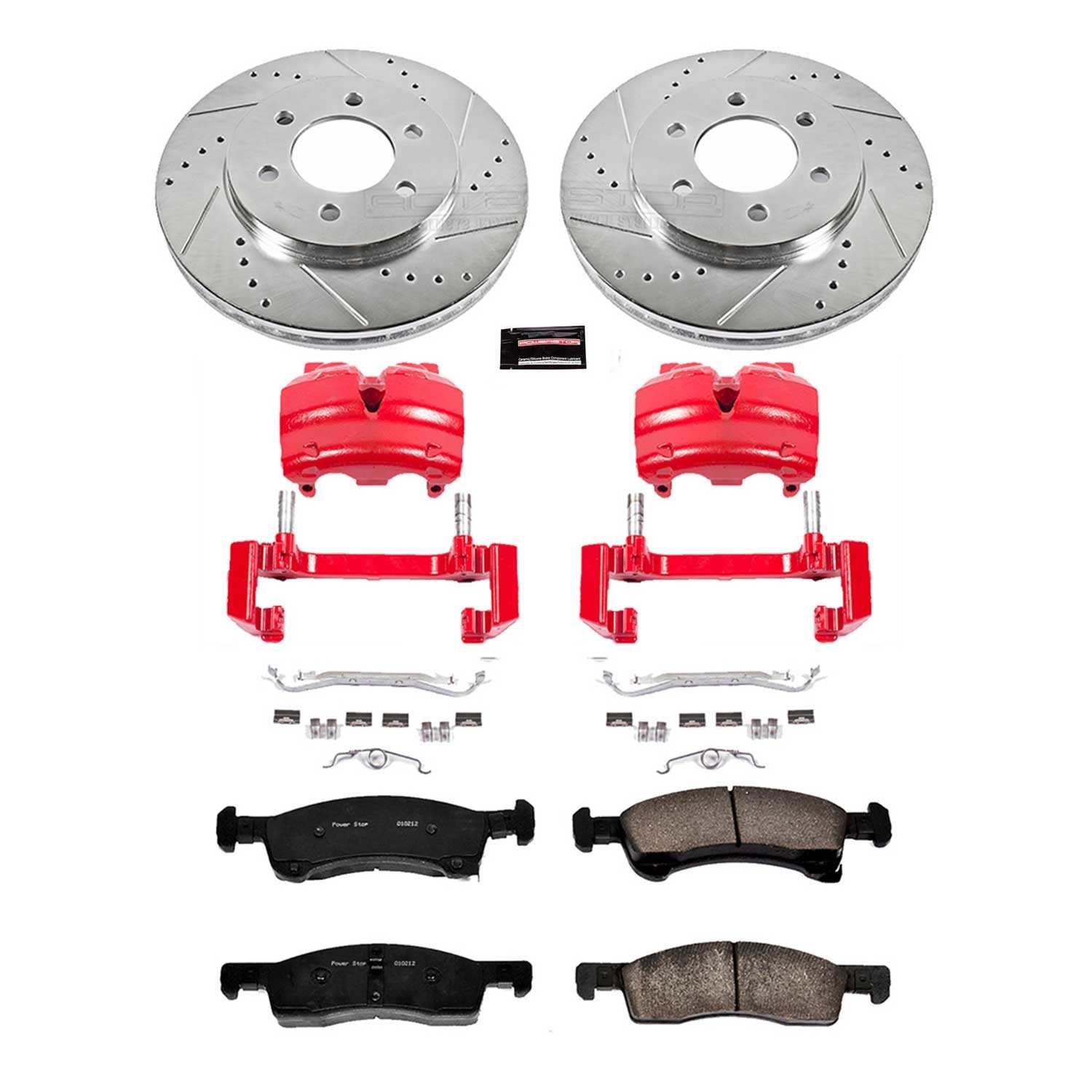 Power Stop 02-06 Ford Expedition Front Z23 Evolution Sport Brake Kit w/Calipers