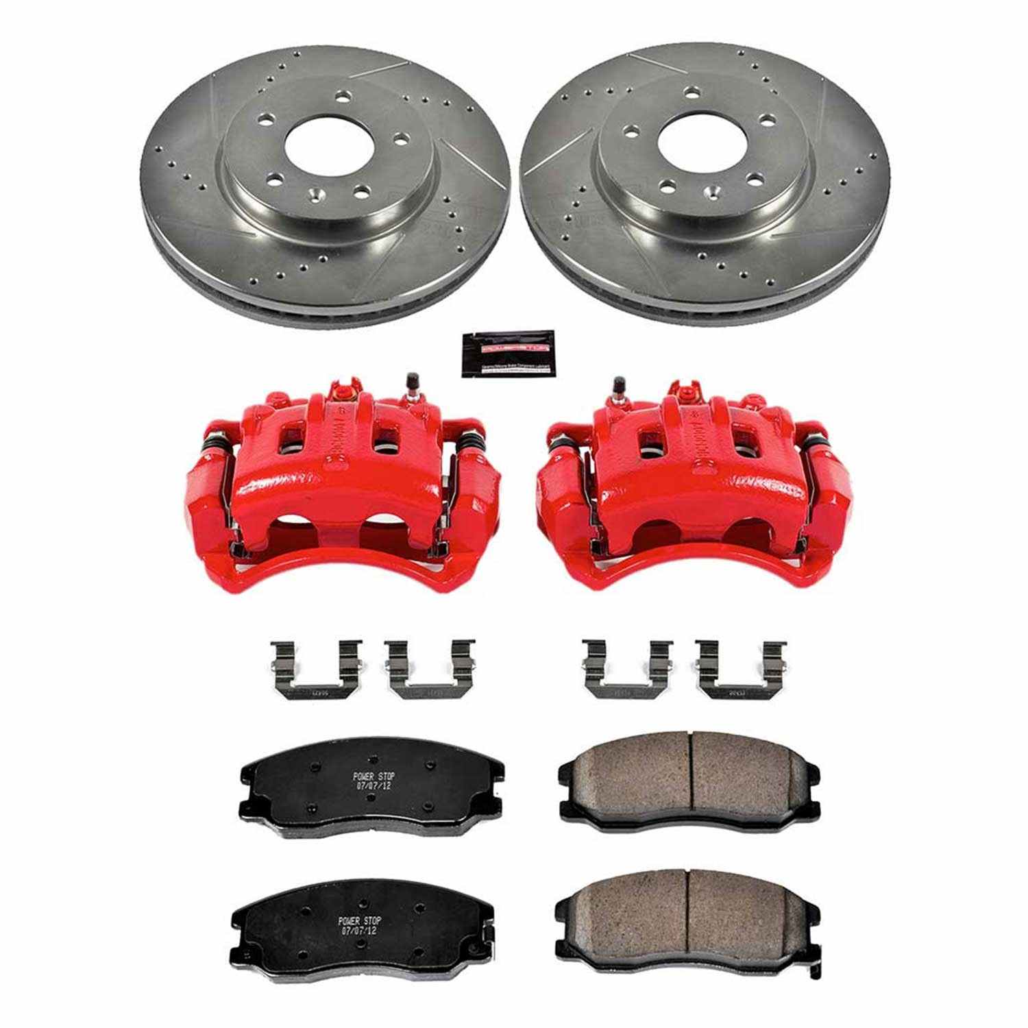 Power Stop 12-15 Chevrolet Captiva Sport Front Z23 Evolution Sport Brake Kit w/Calipers