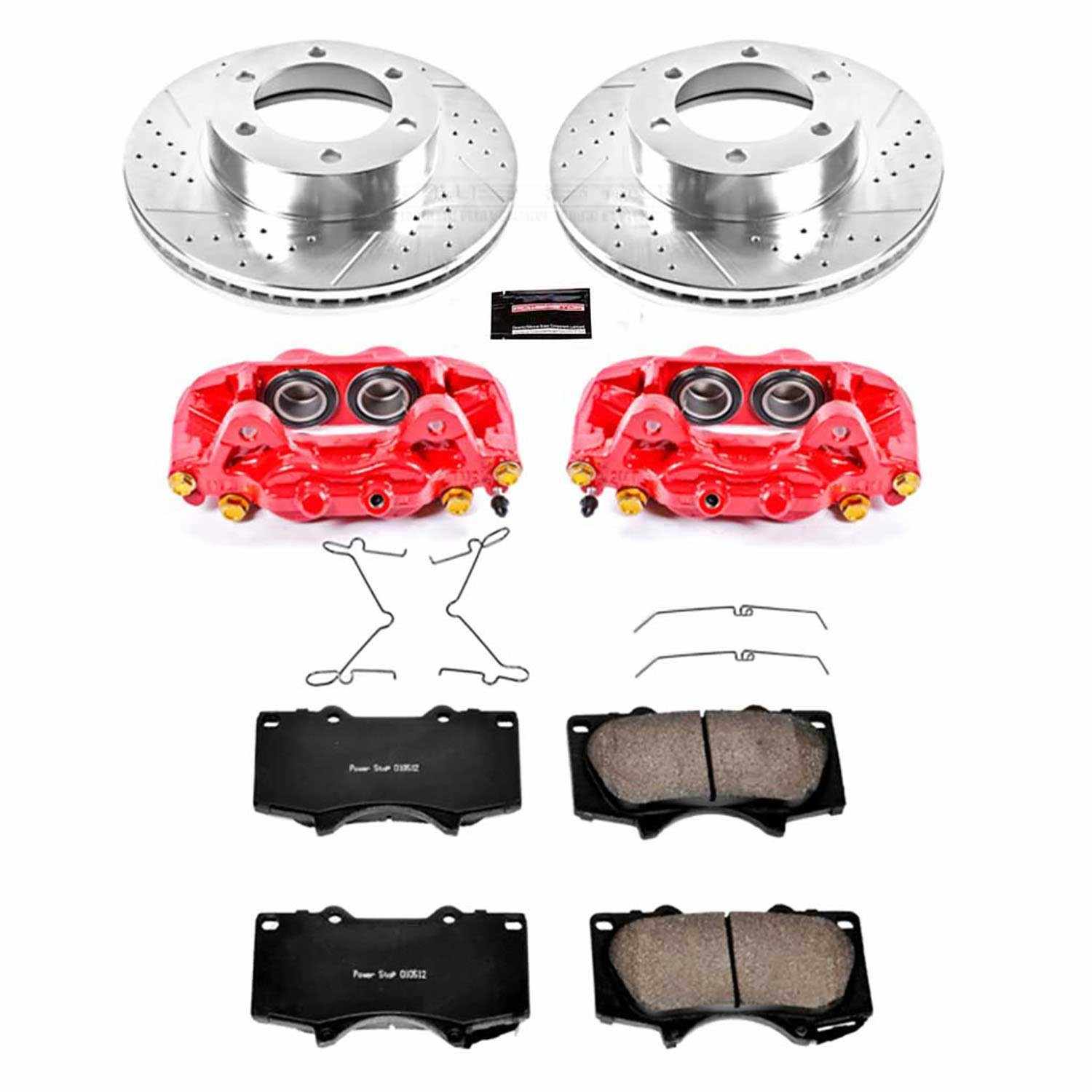 Power Stop 01-07 Toyota Sequoia Front Z23 Evolution Sport Brake Kit w/Calipers