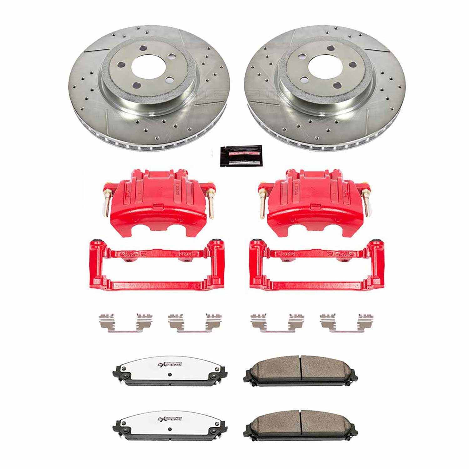 Power Stop 05-08 Dodge Magnum Front Z26 Street Kit w/Cals