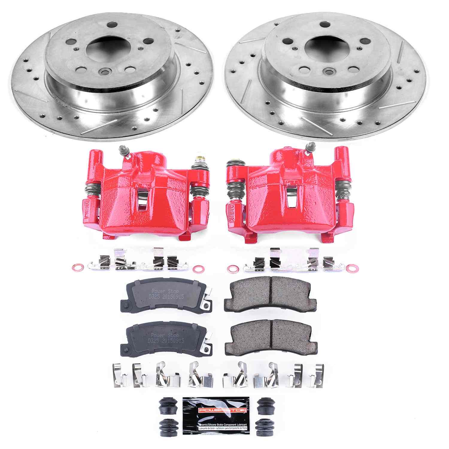 Power Stop 99-03 Lexus RX300 Rear Z23 Evolution Sport Brake Kit w/Calipers