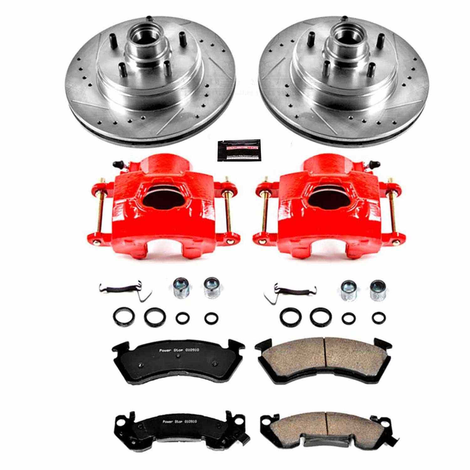 Power Stop 94-96 Chevrolet Impala Front Z23 Evolution Sport Brake Kit w/Calipers