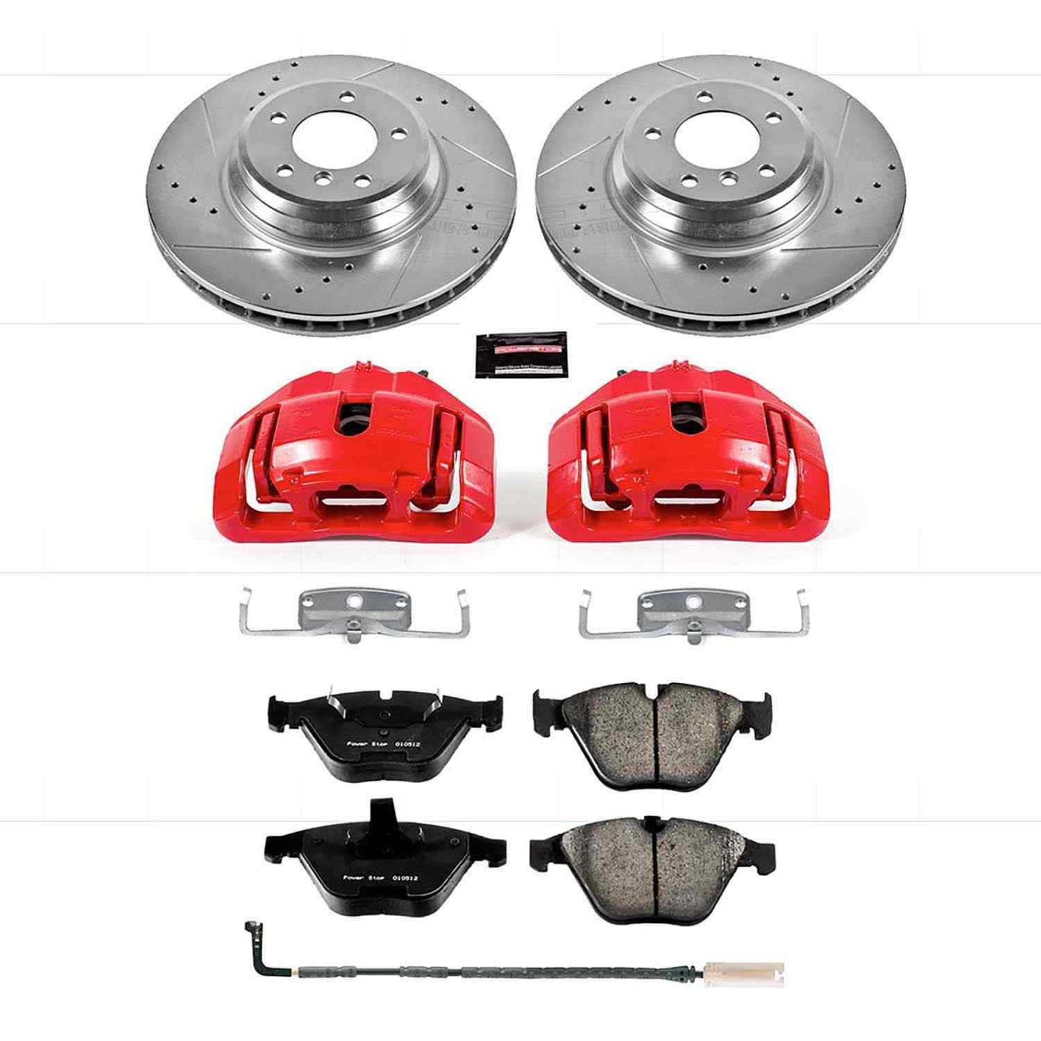 Power Stop 2009 BMW 335i xDrive Front Z23 Evolution Sport Brake Kit w/Calipers