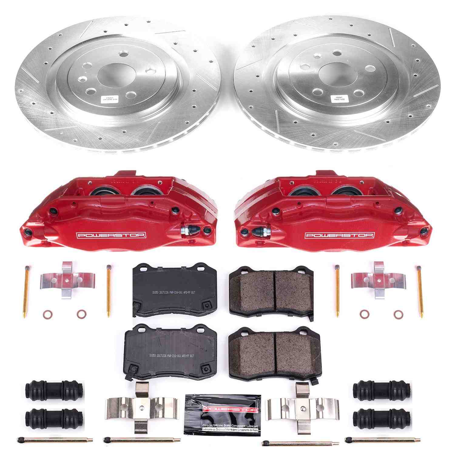 Power Stop 10-15 Chevrolet Camaro Rear Z23 Evolution Sport Brake Kit w/Calipers