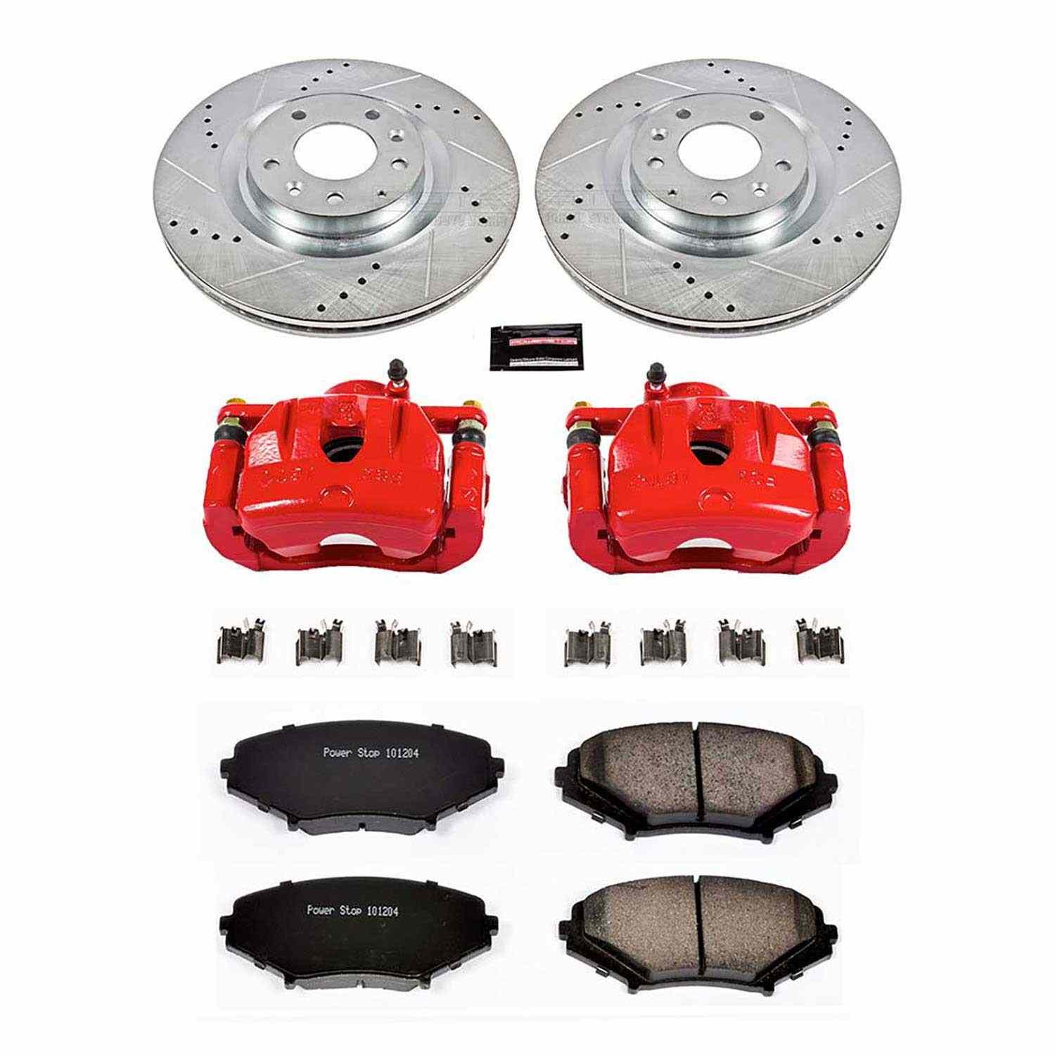 Power Stop 04-11 Mazda RX-8 Front Z23 Evolution Sport Brake Kit w/Calipers