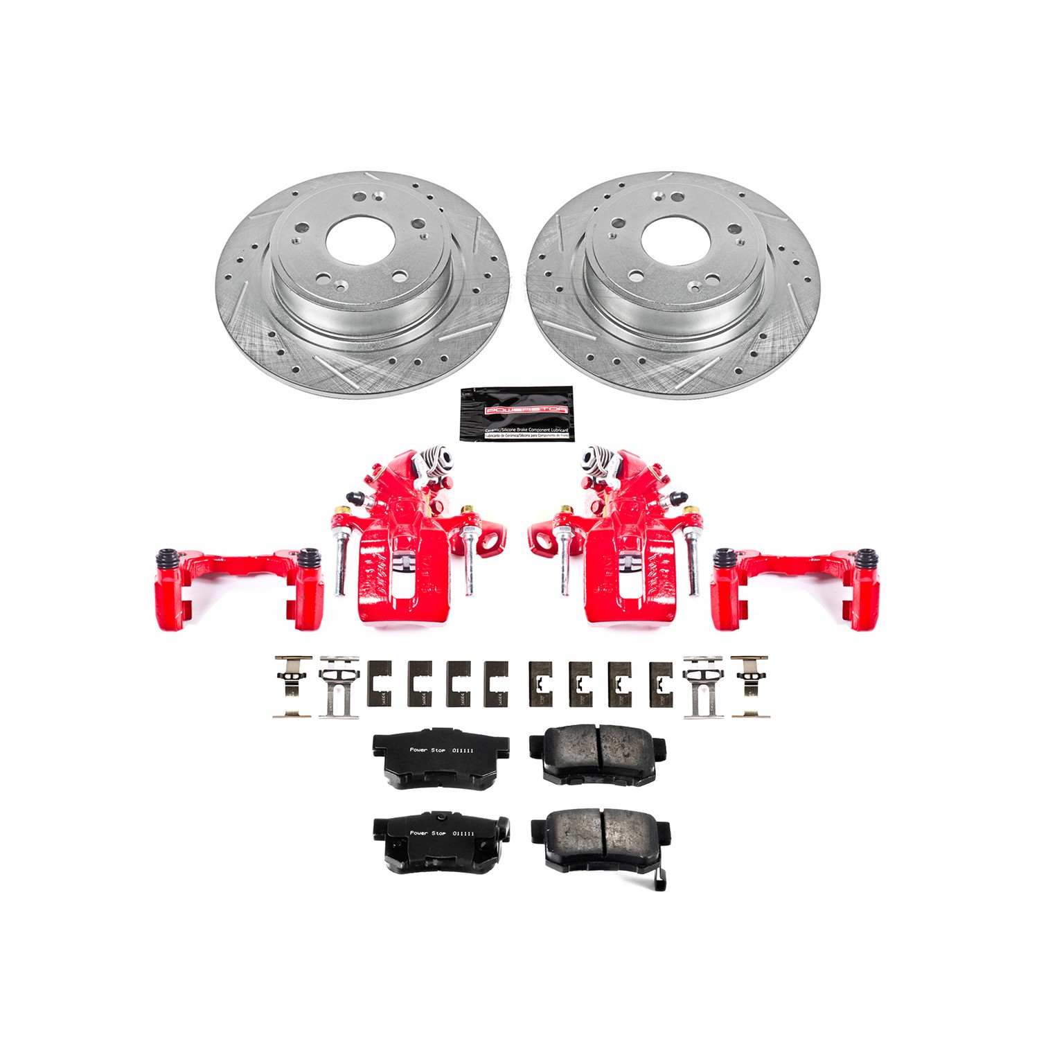 Power Stop 16-18 Acura ILX Rear Z23 Evolution Sport Brake Kit w/Calipers
