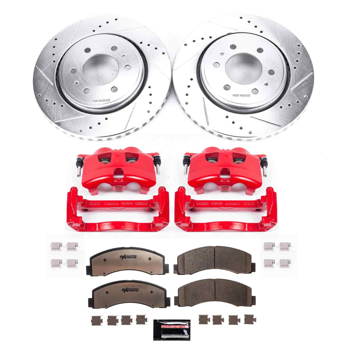 Power Stop 12-20 Ford F-150 Front Z36 Truck & Tow Kit w/Cals