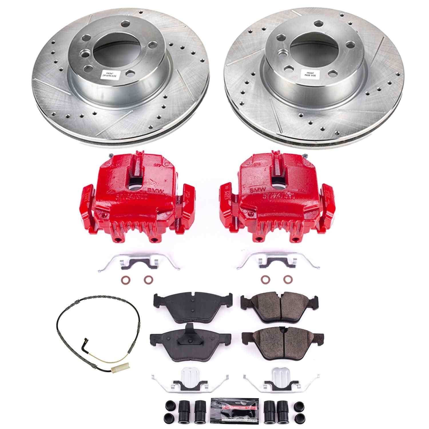 Power Stop 2006 BMW 325xi Front Z23 Evolution Sport Brake Kit w/Calipers