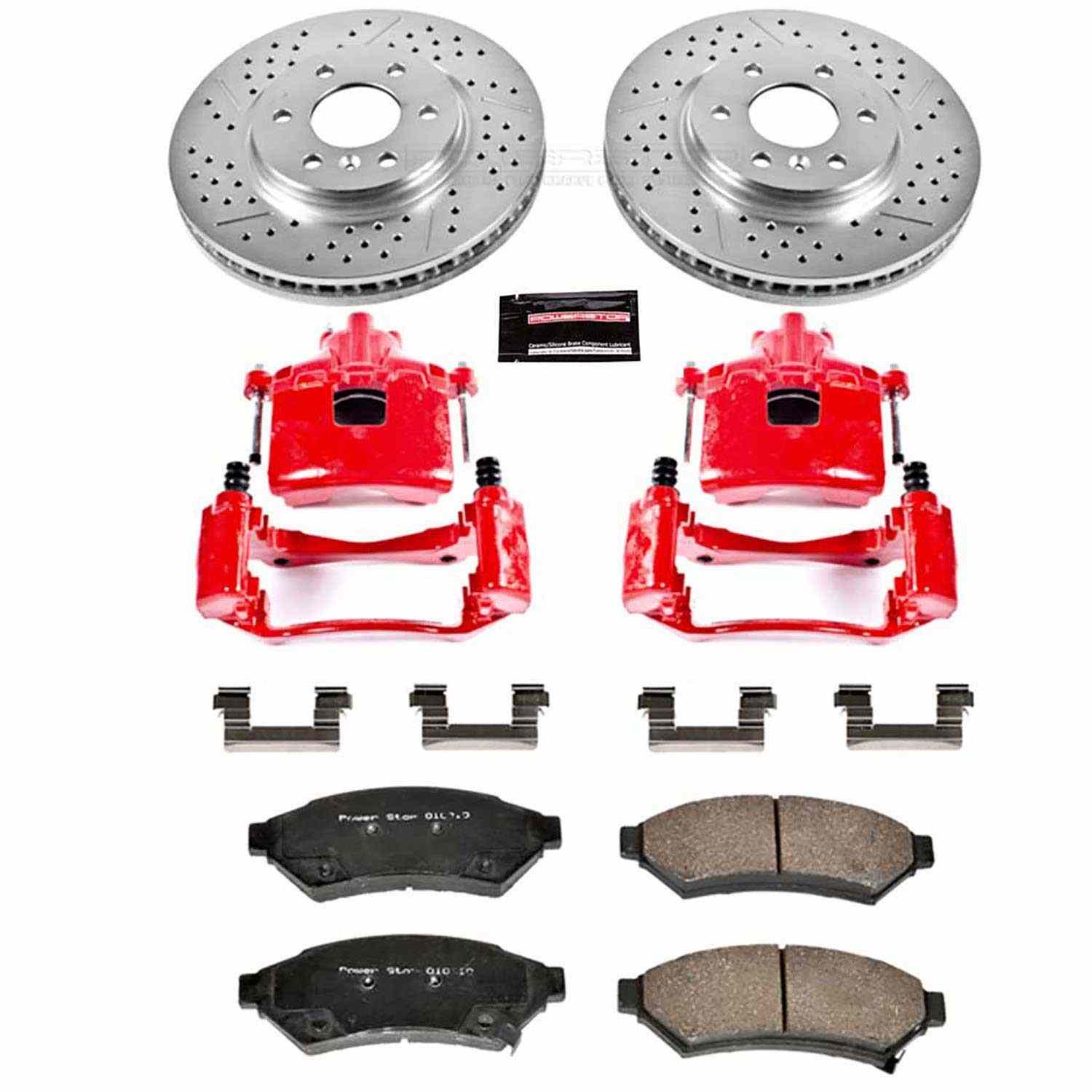 Power Stop 06-07 Buick Terraza Front Z23 Evolution Sport Brake Kit w/Calipers