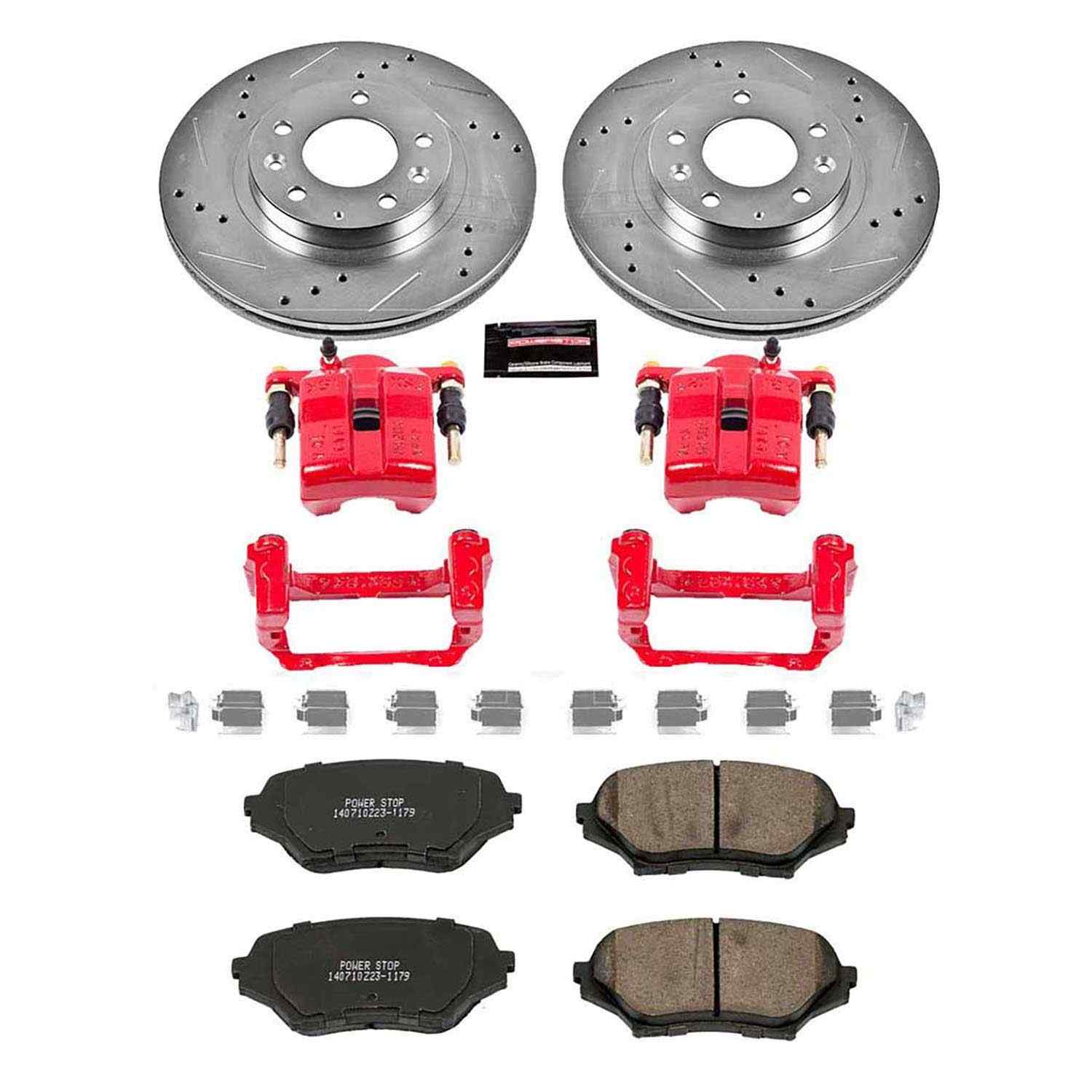 Power Stop 06-15 Mazda MX-5 Miata Front Z23 Evolution Sport Brake Kit w/Calipers