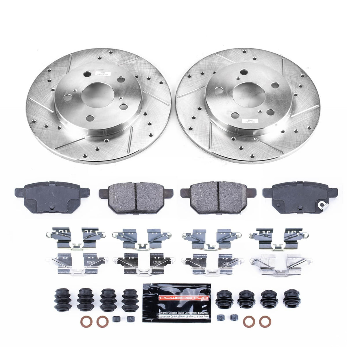 Power Stop 08-15 Scion xB Rear Z23 Evolution Kit w/Calipers