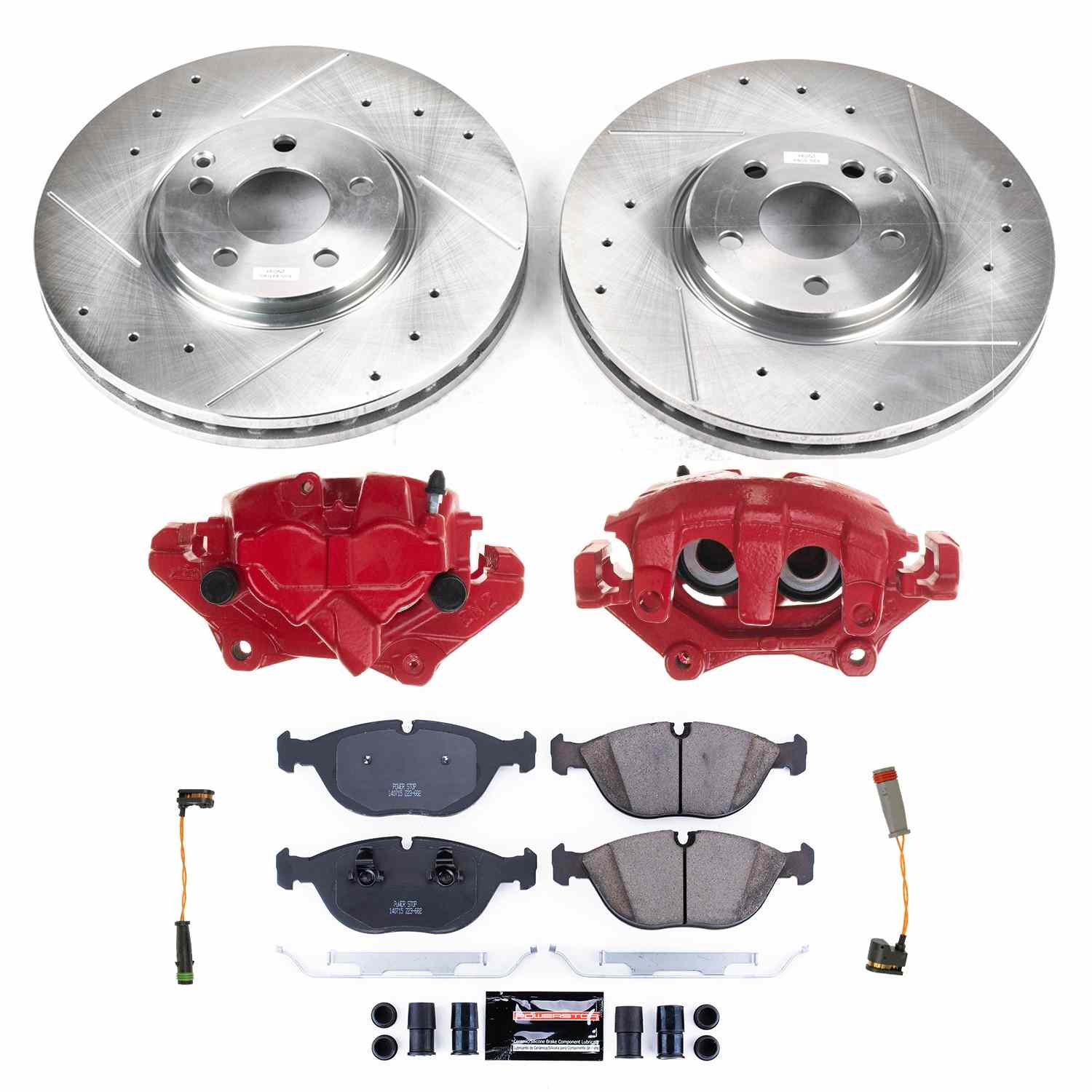 Power Stop 04-05 Mercedes-Benz E500 Front Z23 Evolution Kit w/Calipers