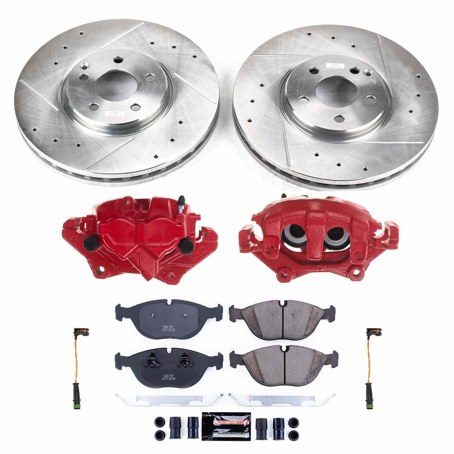 Power Stop 03-06 Mercedes-Benz S500 Front Z23 Evolution Kit w/Calipers