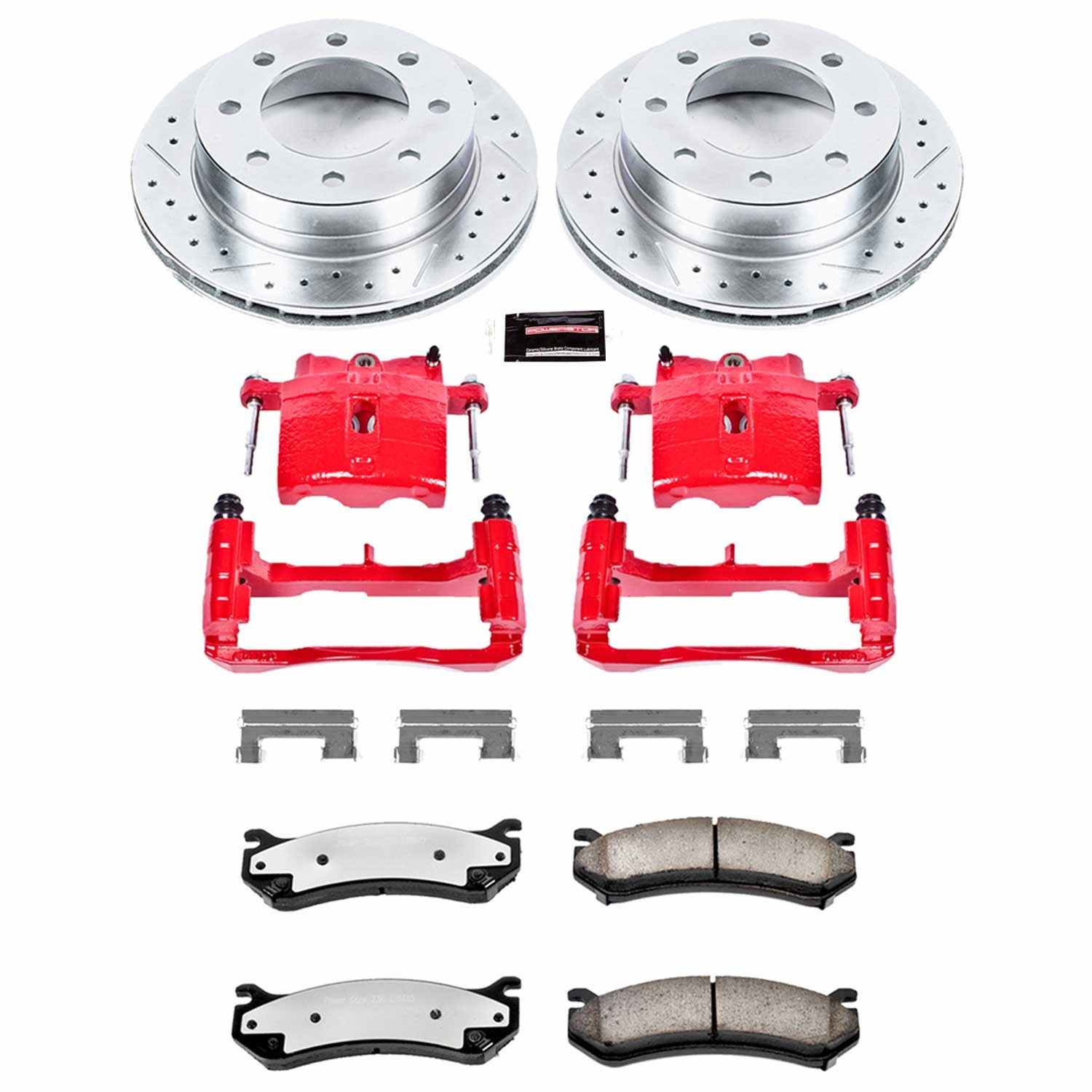 Power Stop 03-05 GMC Yukon XL 2500 Rear Z36 Truck&Tow Kit w/Cals