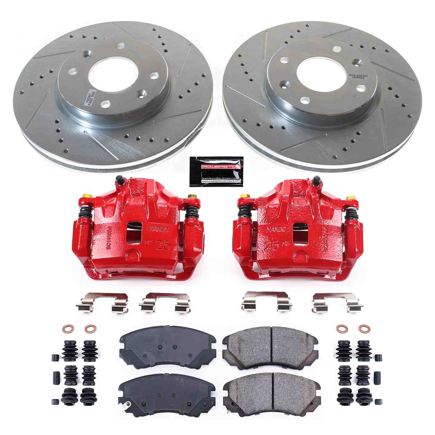 Power Stop 02-06 Kia Optima Front Z23 Evolution Kit w/Calipers