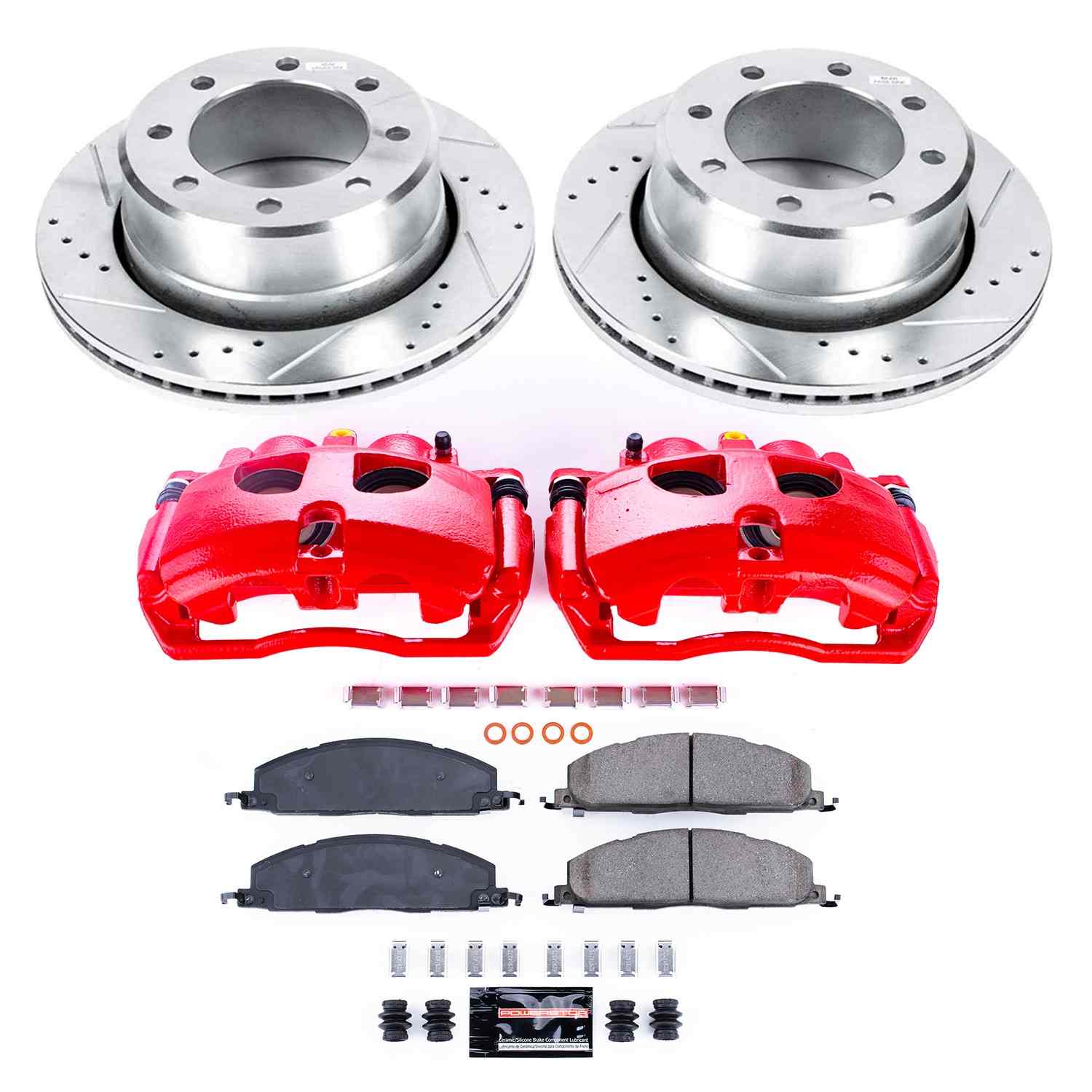 Power Stop 09-10 Dodge Ram 3500 Rear Z23 Evolution Kit w/Cals