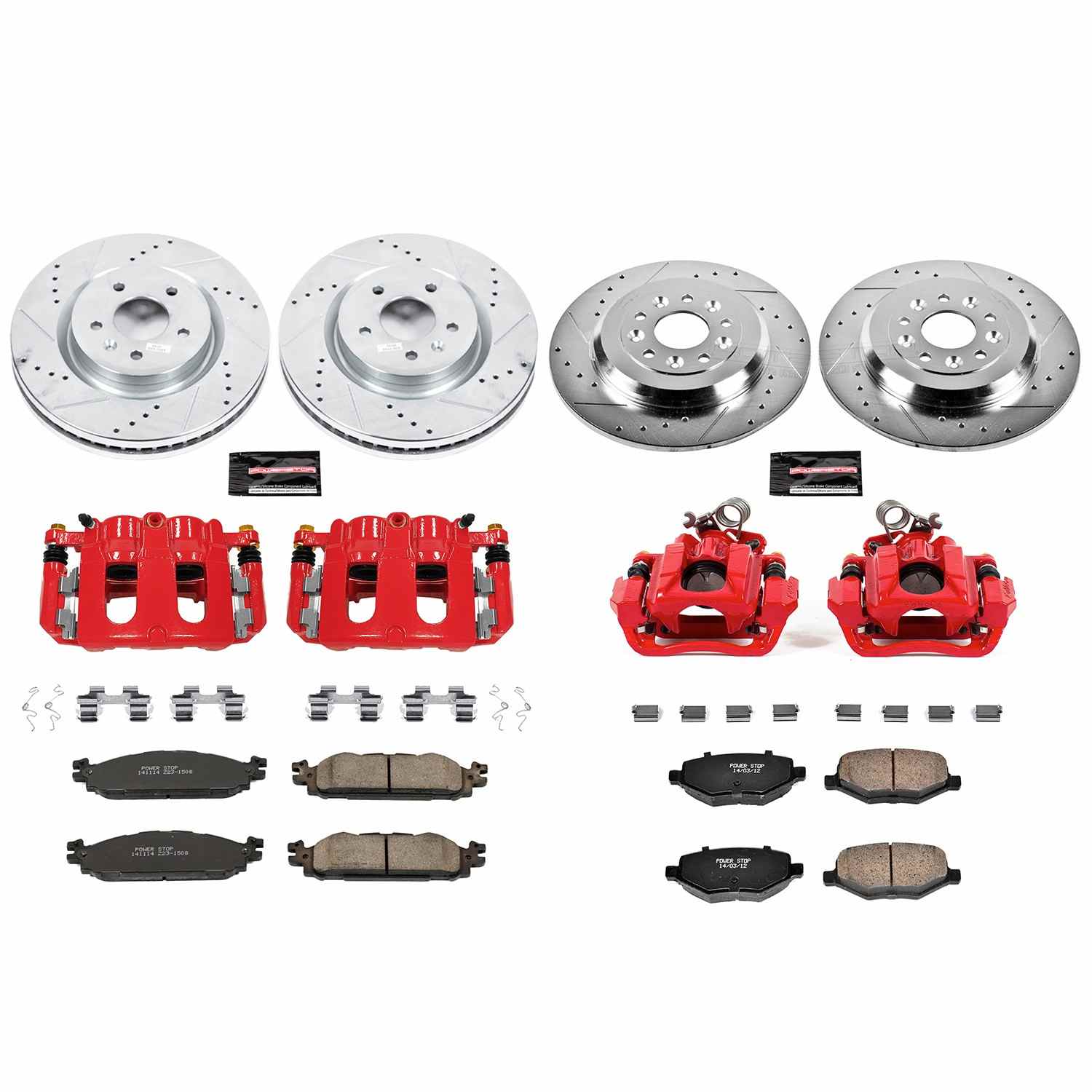 Power Stop 11-19 Ford Explorer Front & Rear Z23 Evolution Sport Brake Kit w/Calipers