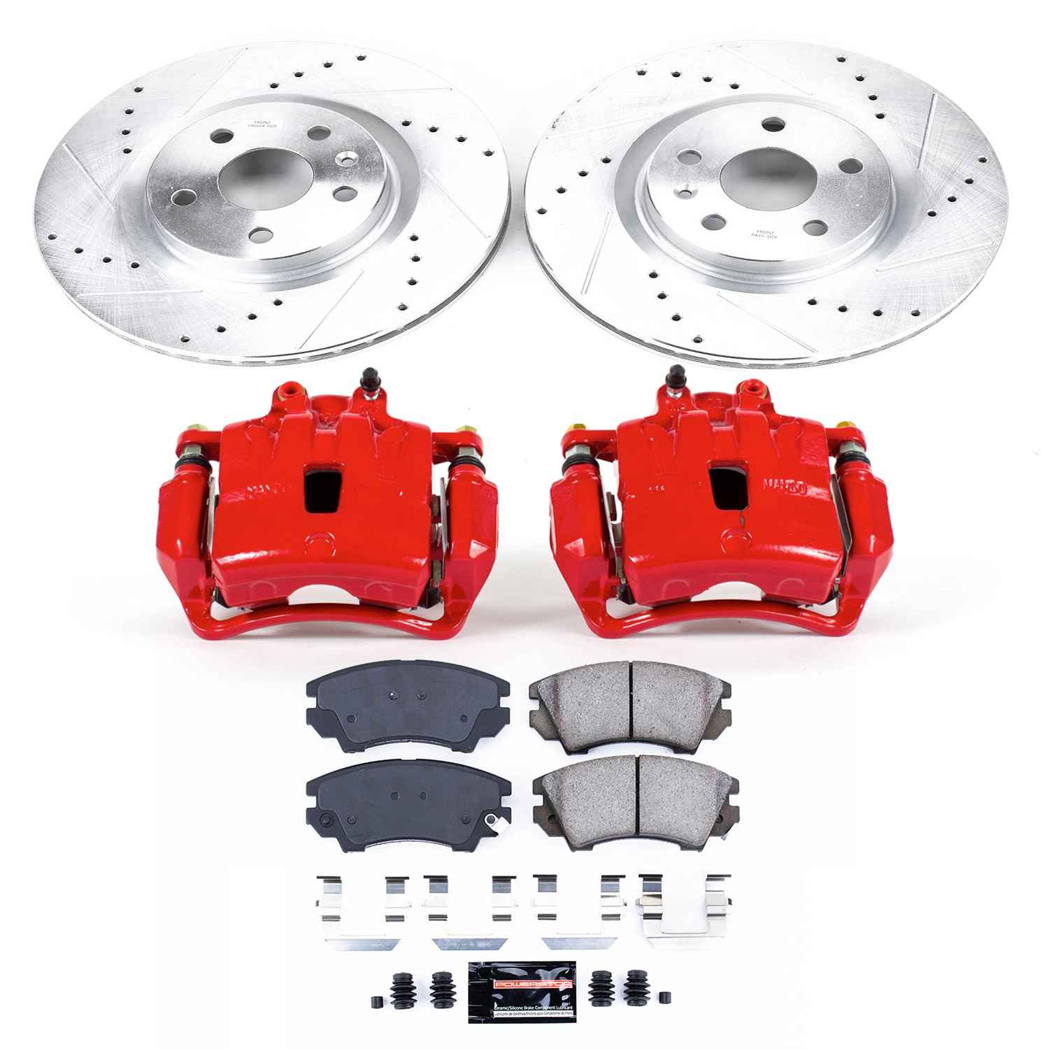 Power Stop 11-17 Chevrolet Caprice Front Z23 Evolution Sport Brake Kit w/Calipers