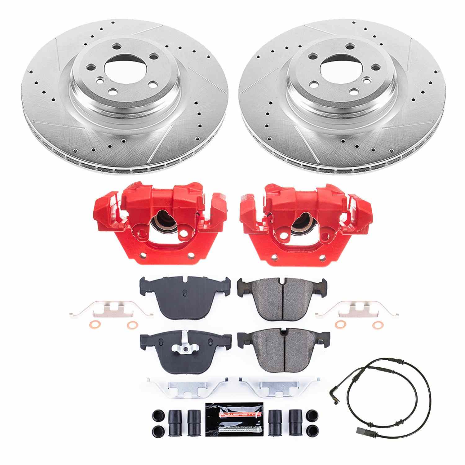 Power Stop 2009 BMW 750i Rear Z23 Evolution Kit W/Cals