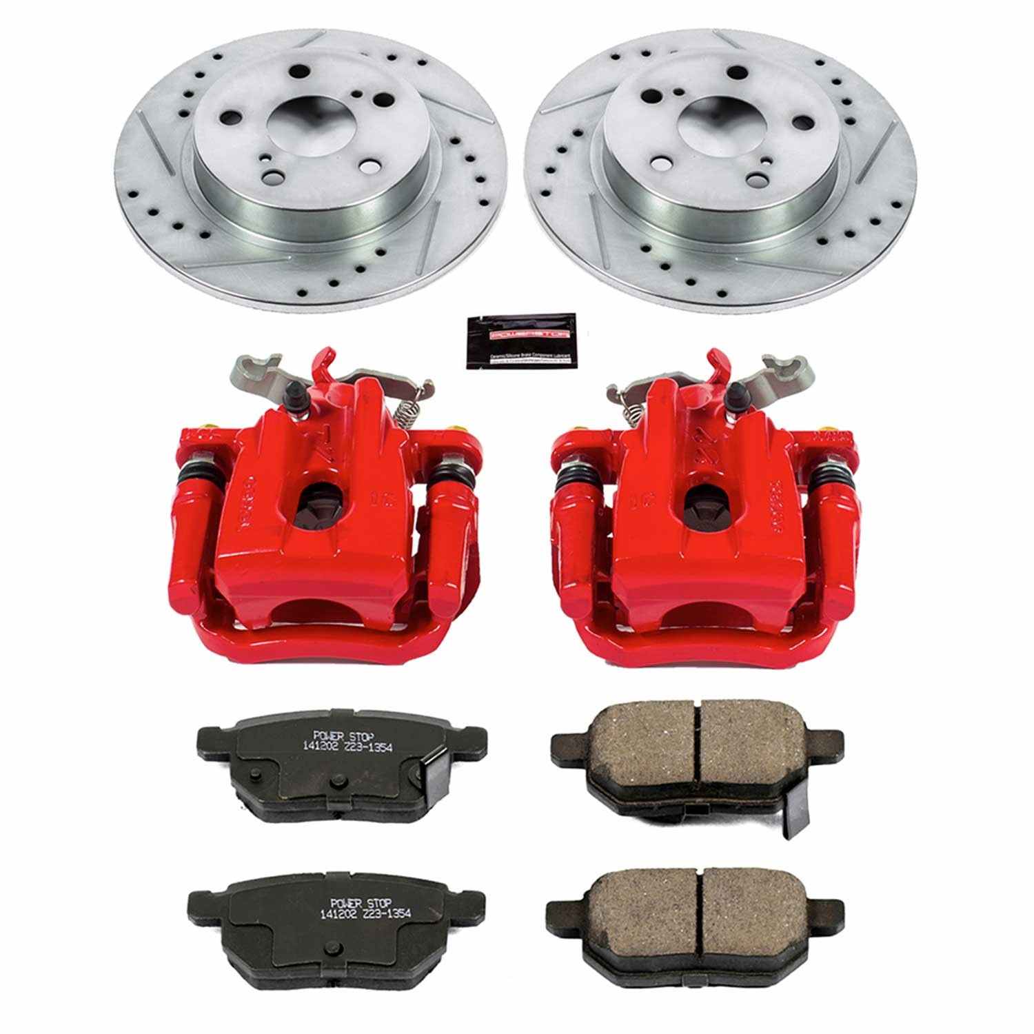 Power Stop 11-16 Scion tC Rear Z23 Evolution Sport Brake Kit w/Calipers