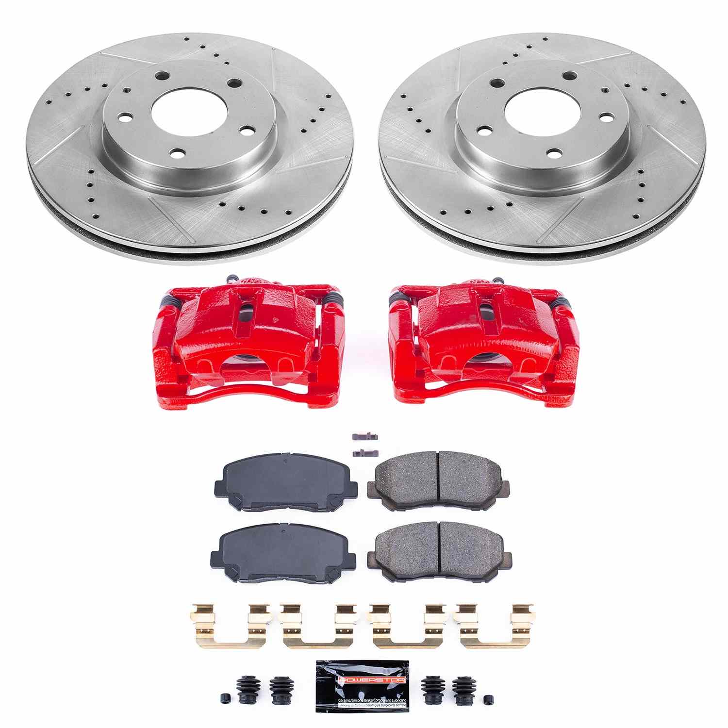 Power Stop 13-15 Mazda CX-5 Front Z23 Evolution Sport Brake Kit w/Calipers