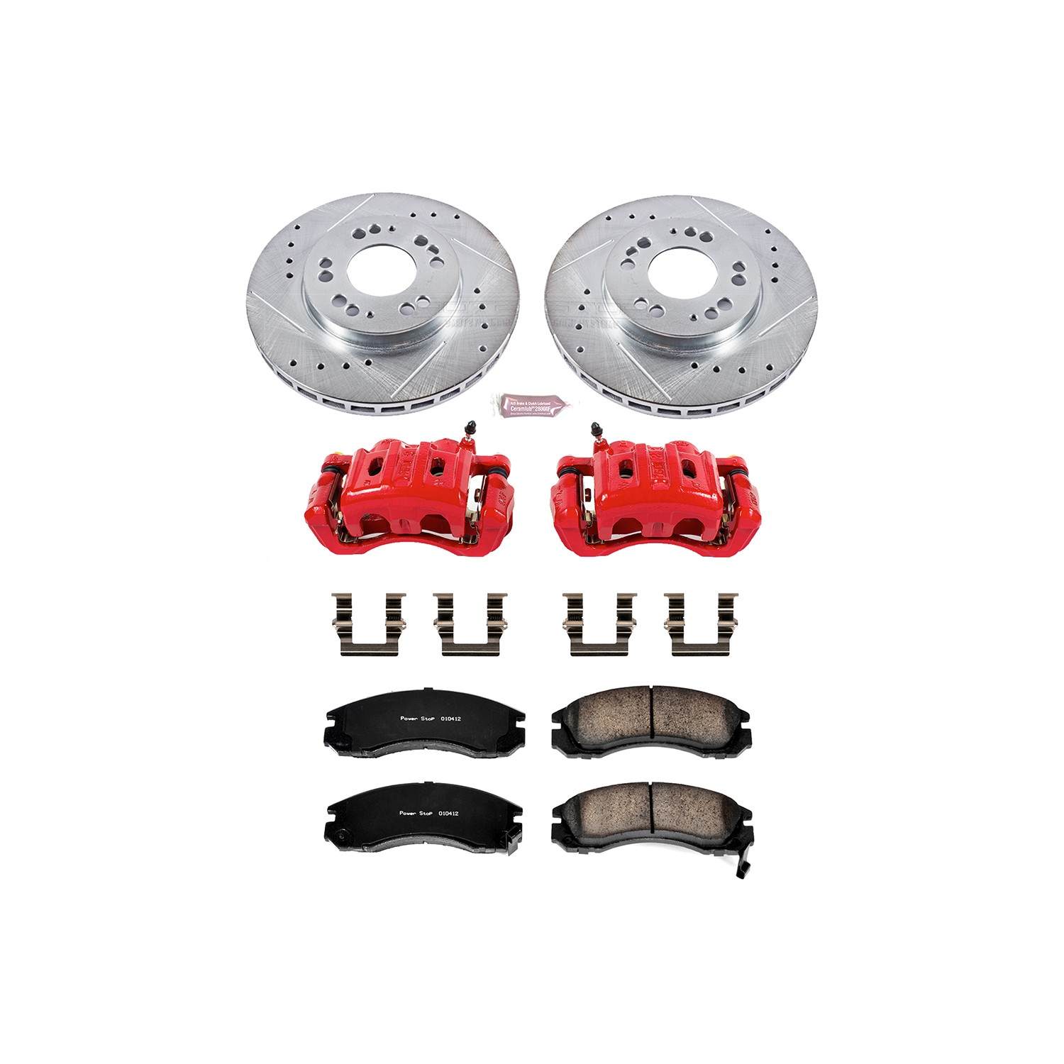 Power Stop 94-97 Eagle Talon Front Z23 Evolution Sport Brake Kit w/Calipers