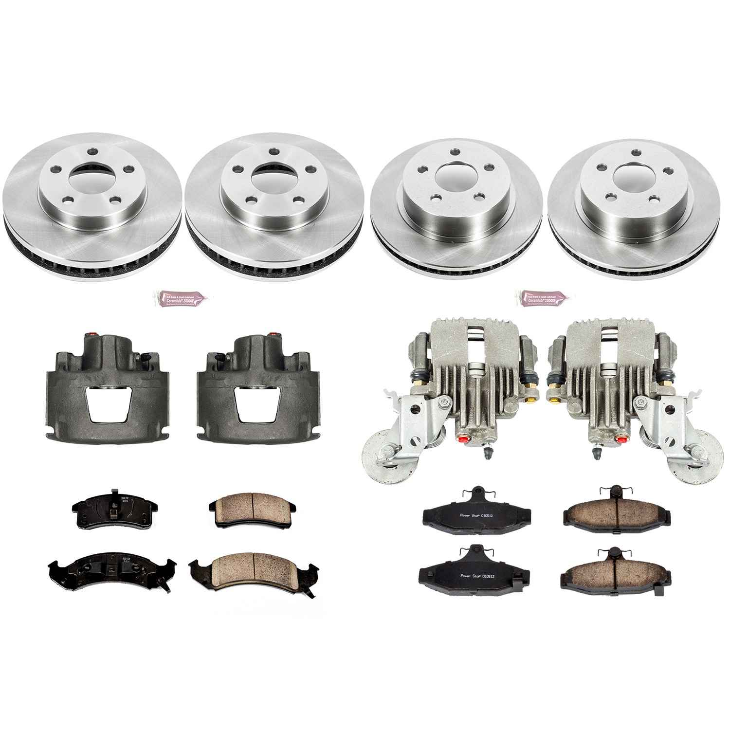 Power Stop 1993 Chevrolet Camaro Front & Rear Autospecialty Brake Kit w/Calipers