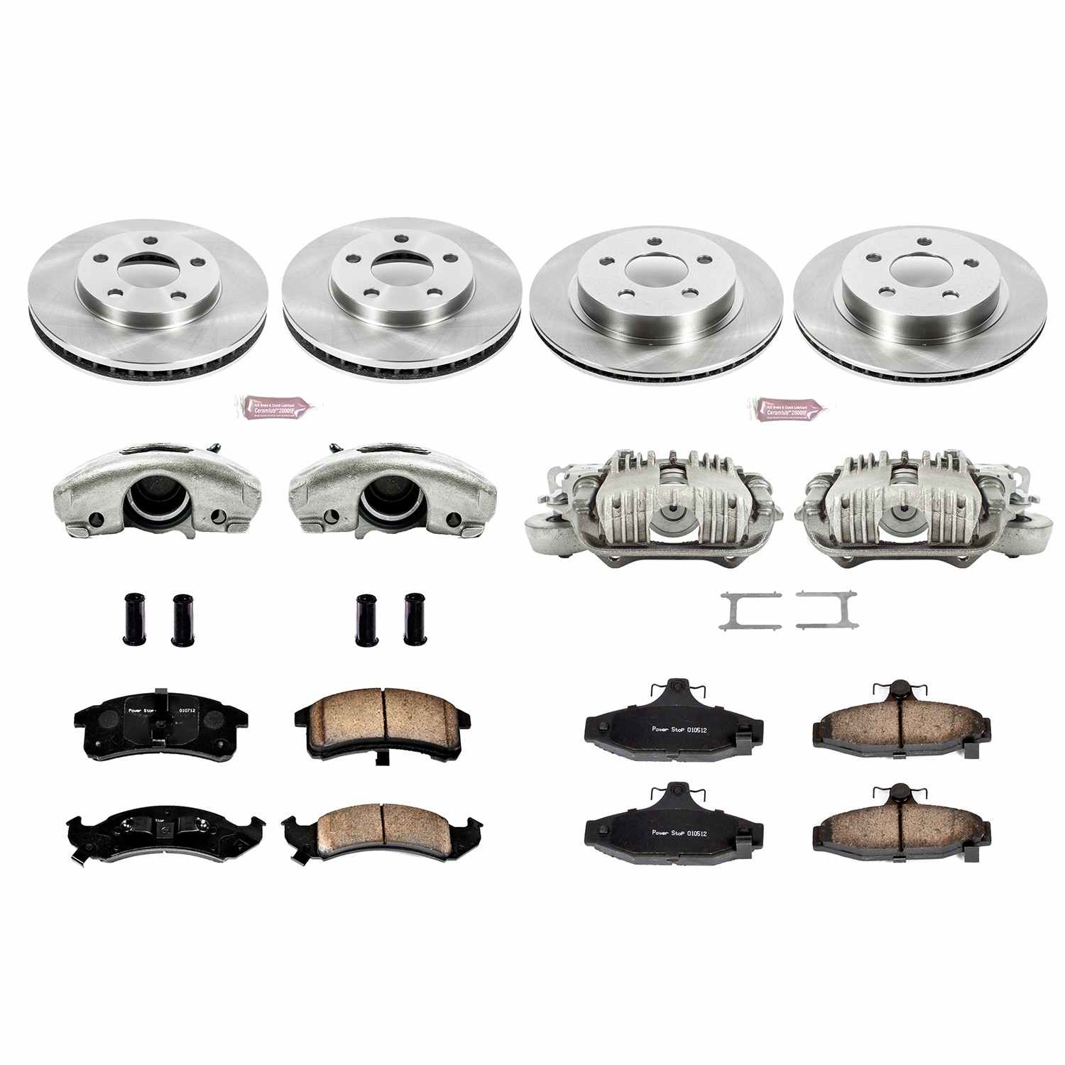 Power Stop 94-97 Chevrolet Camaro Front & Rear Autospecialty Brake Kit w/Calipers