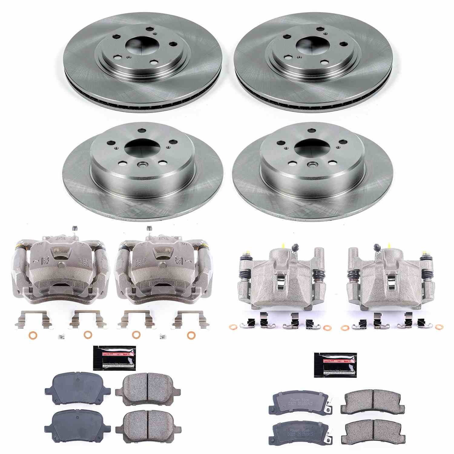 Power Stop 99-01 Lexus RX300 Front & Rear Autospecialty Brake Kit w/Calipers
