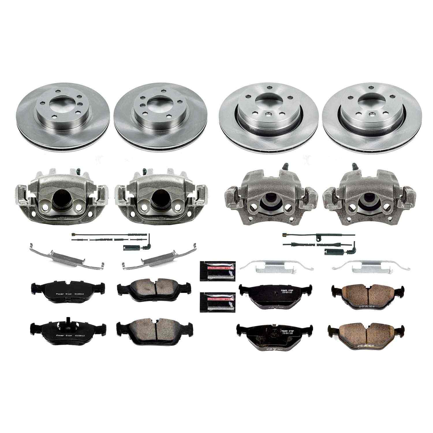 Power Stop 2000 BMW 323Ci Front & Rear Autospecialty Brake Kit w/Calipers