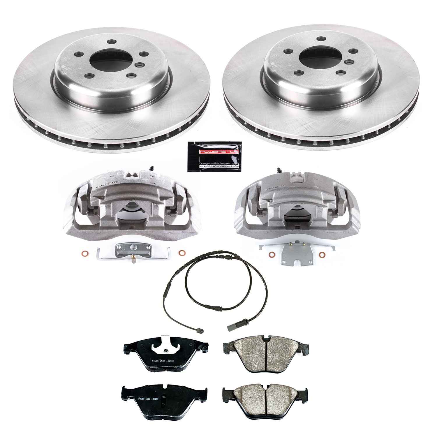 Power Stop 2011 BMW 535i Front Autospecialty Kit w/Cals