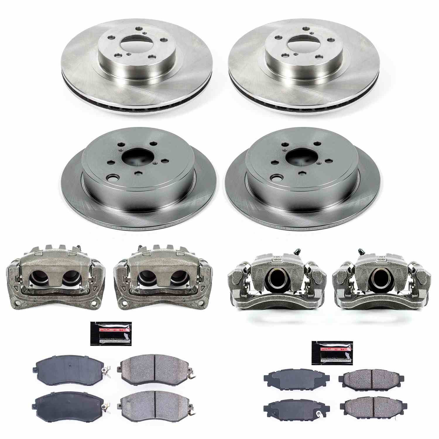 Power Stop 13-16 Subaru BRZ Front & Rear Autospecialty Brake Kit w/Calipers