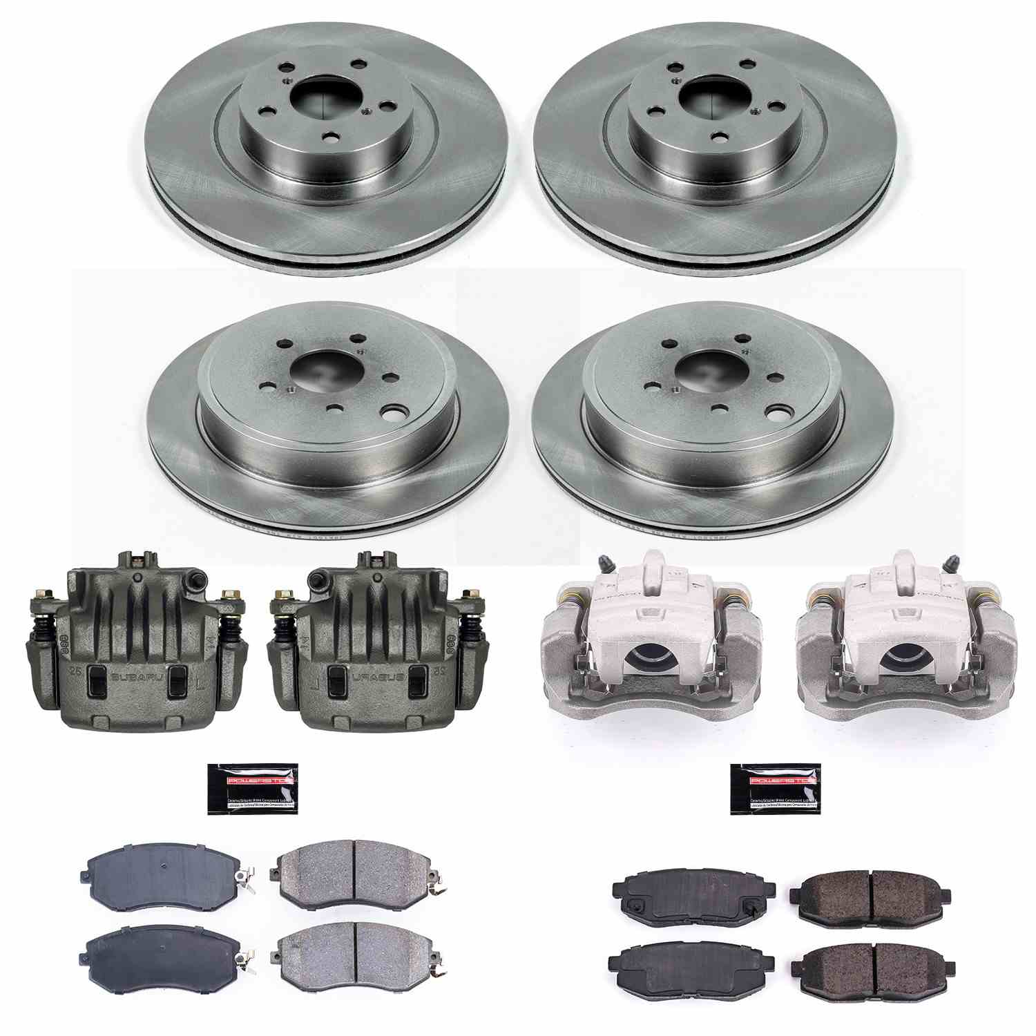 Power Stop 13-16 Scion FR-S Front & Rear Autospecialty Brake Kit w/Calipers