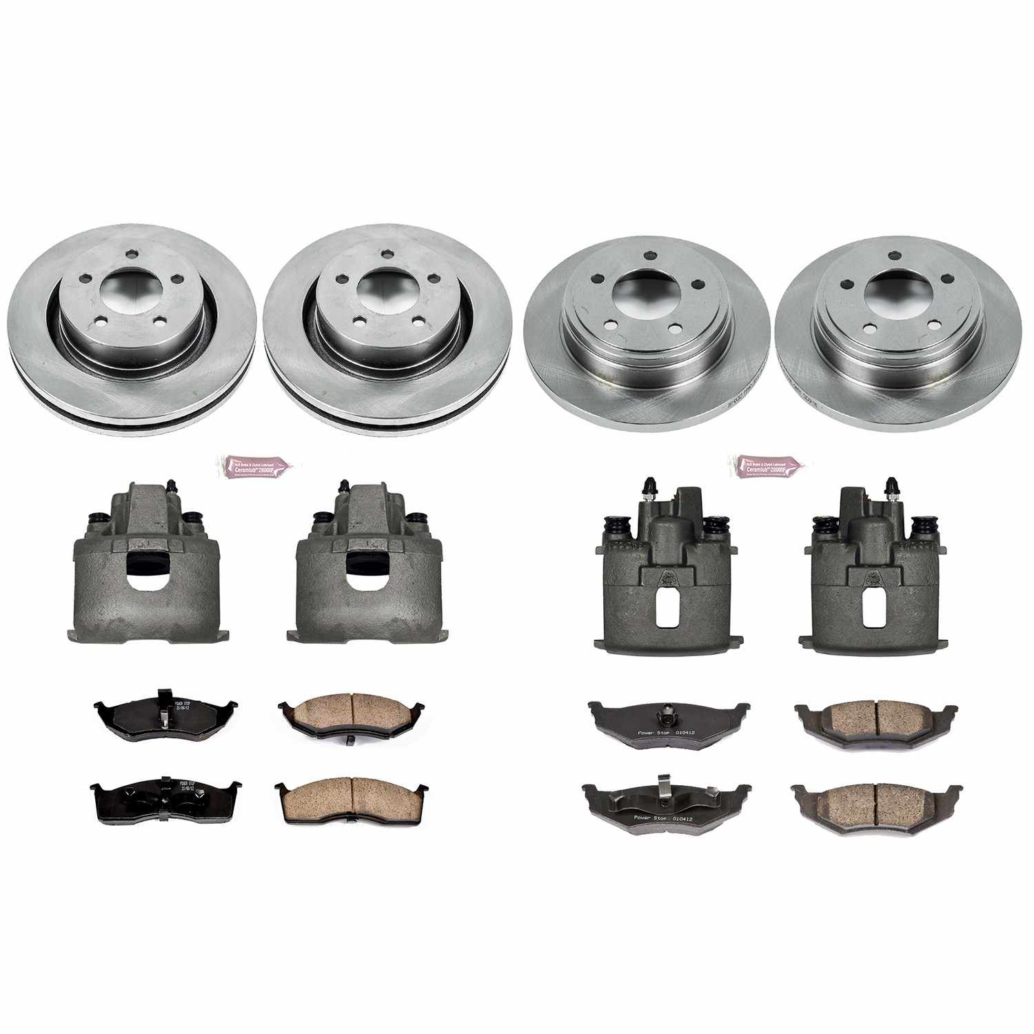 Power Stop 00-04 Chrysler Concorde Front & Rear Autospecialty Brake Kit w/Calipers