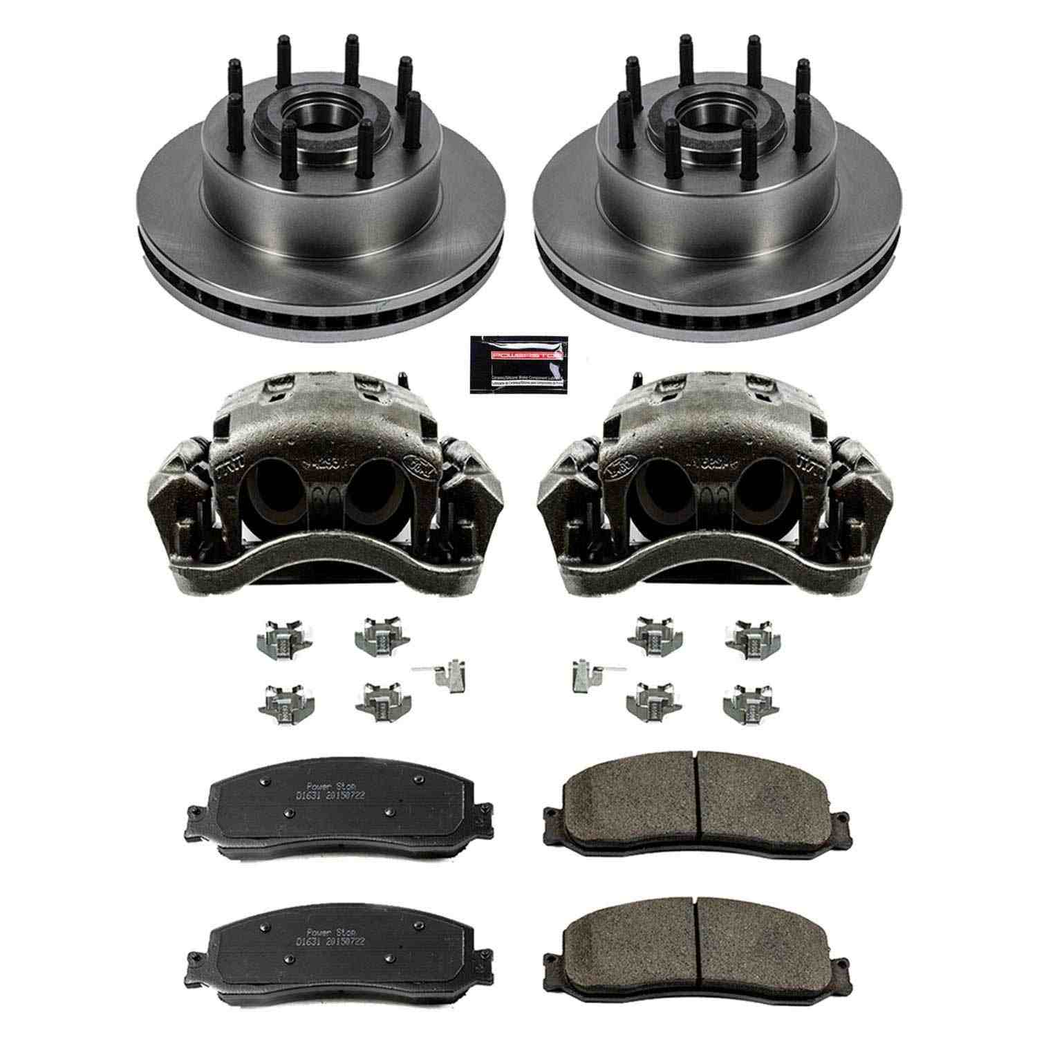 Power Stop 2012 Ford F-350 Super Duty Front Autospecialty Kit w/Cals
