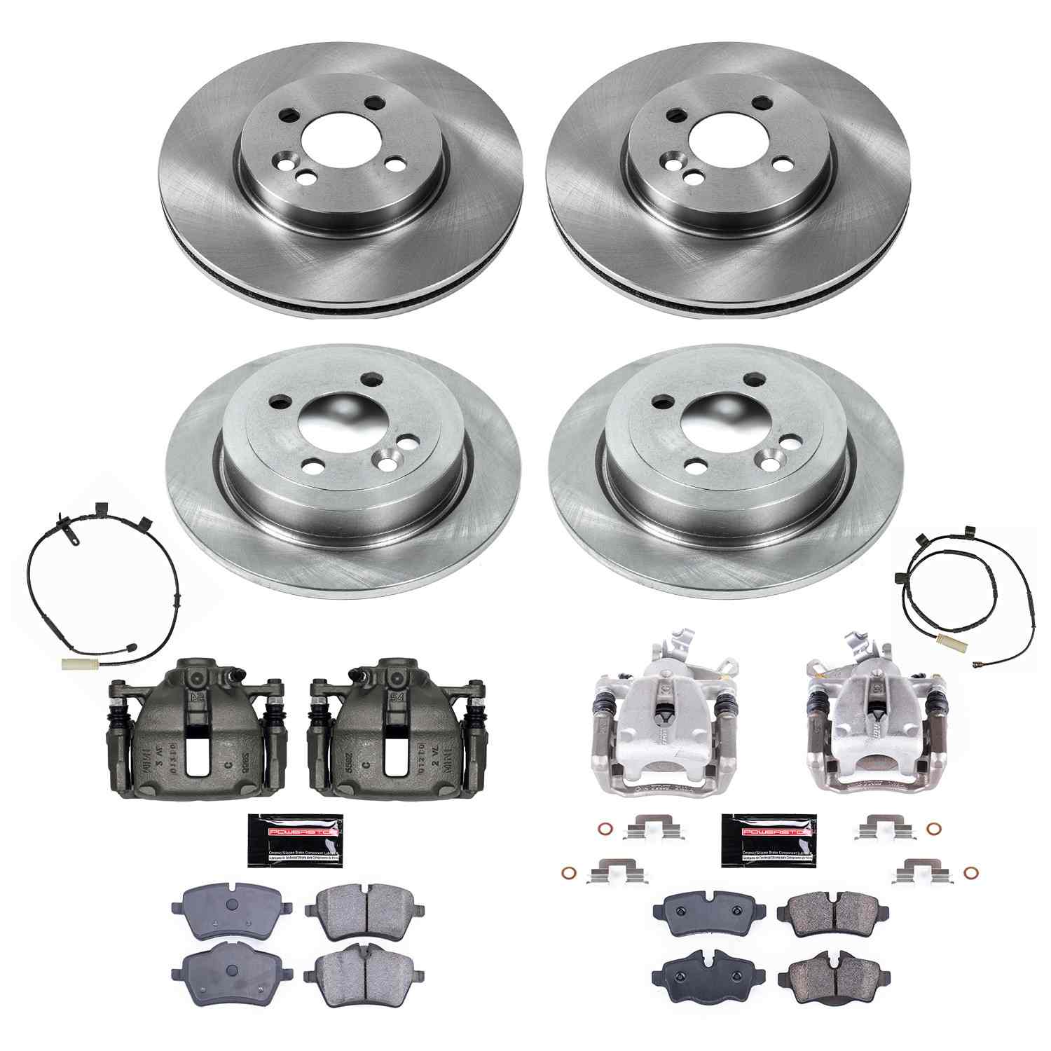 Power Stop 12-15 Mini Cooper Front & Rear Autospecialty Kit