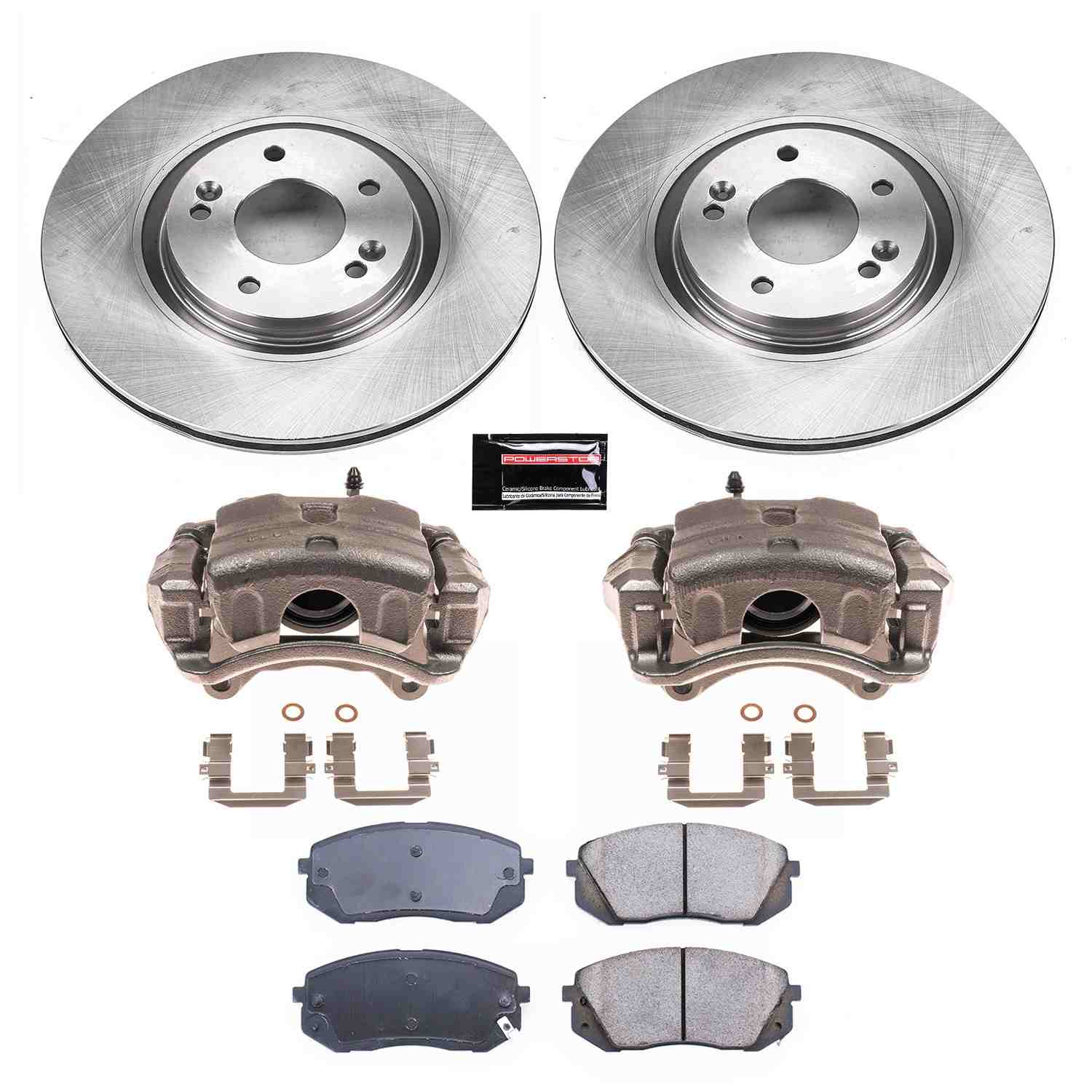 Power Stop 2015 Hyundai Sonata Front Autospecialty Kit w/Cals