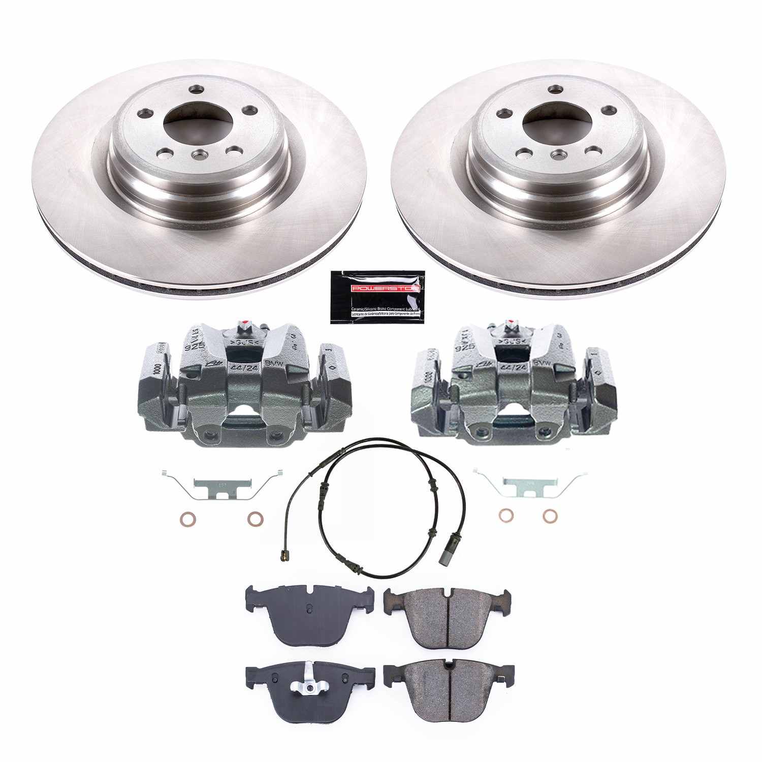Power Stop 11-15 BMW Alpina B7L xDrive Rear Autospecialty Kit w/Cals