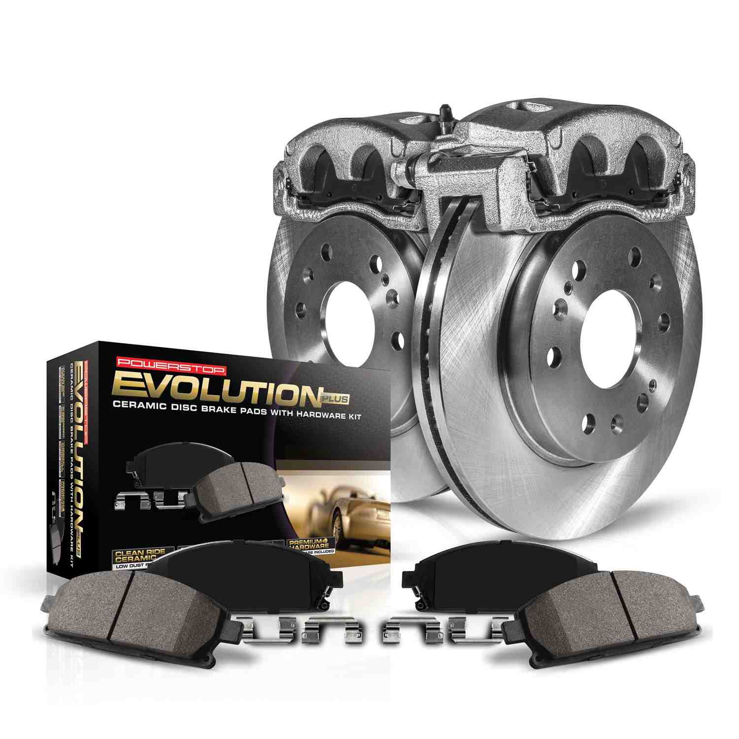 Power Stop 15-20 Acura TLX Front Autospecialty Kit w/Cals