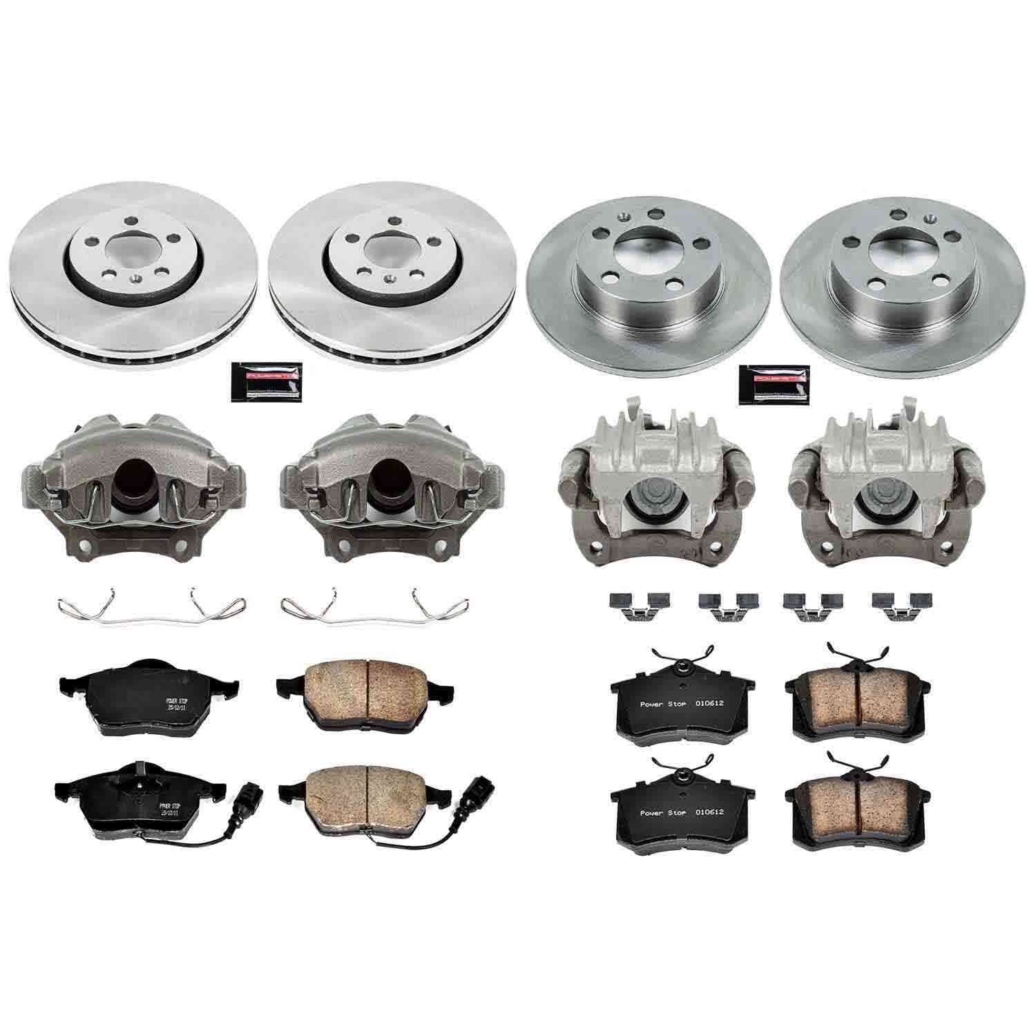 Power Stop 99-10 Volkswagen Beetle Front & Rear Autospecialty Brake Kit w/Calipers