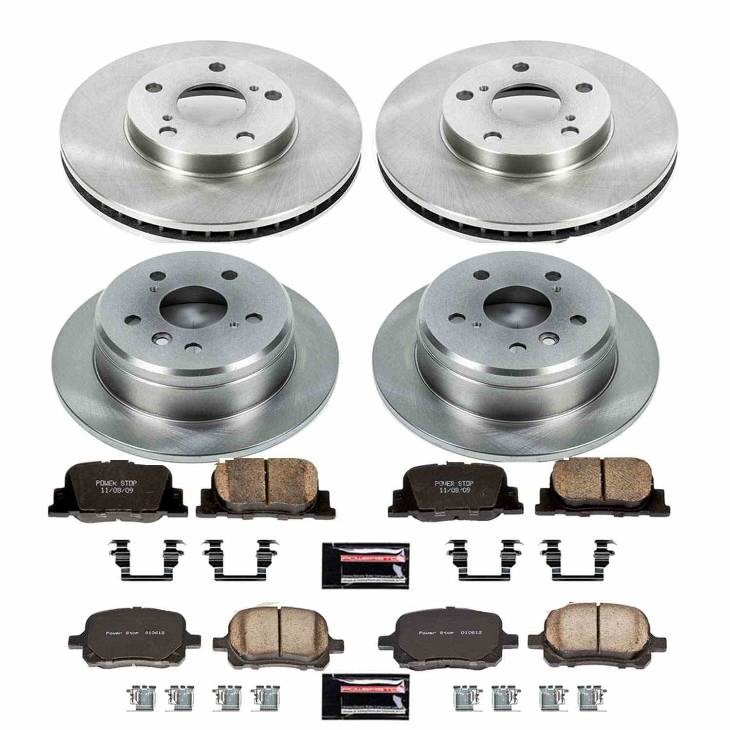 Power Stop 00-01 Lexus ES300 Front & Rear Autospecialty Brake Kit