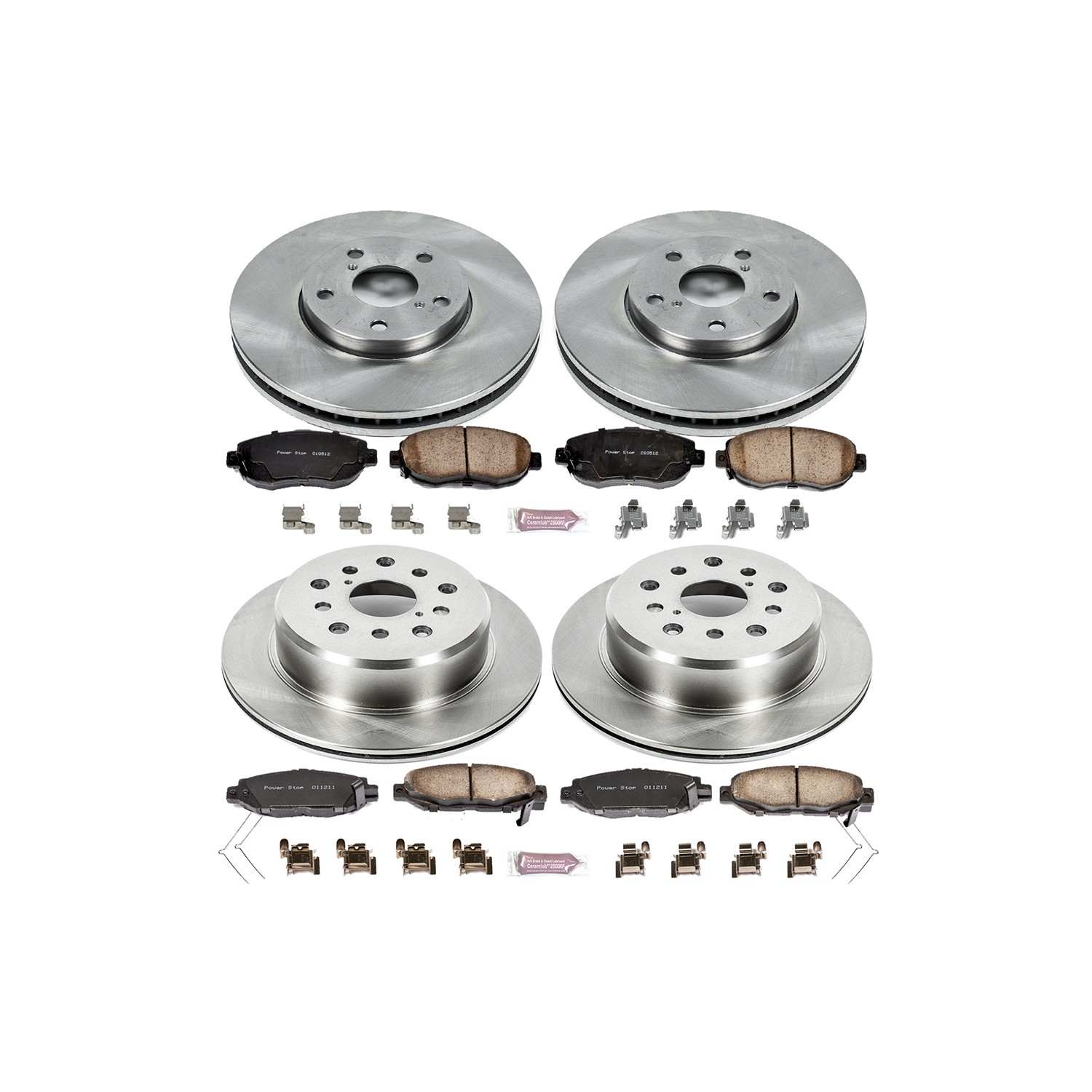 Power Stop 93-97 Lexus GS300 Front & Rear Autospecialty Brake Kit