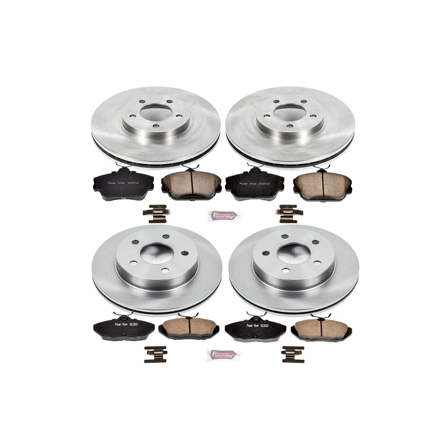 Power Stop 96-97 Ford Thunderbird Front & Rear Autospecialty Brake Kit
