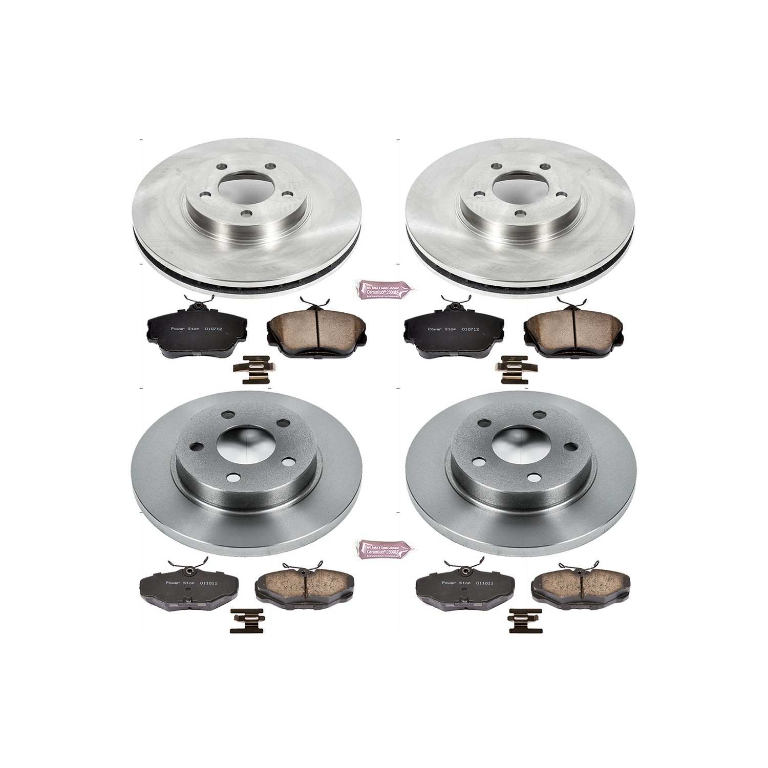 Power Stop 96-99 Ford Taurus Front & Rear Autospecialty Brake Kit