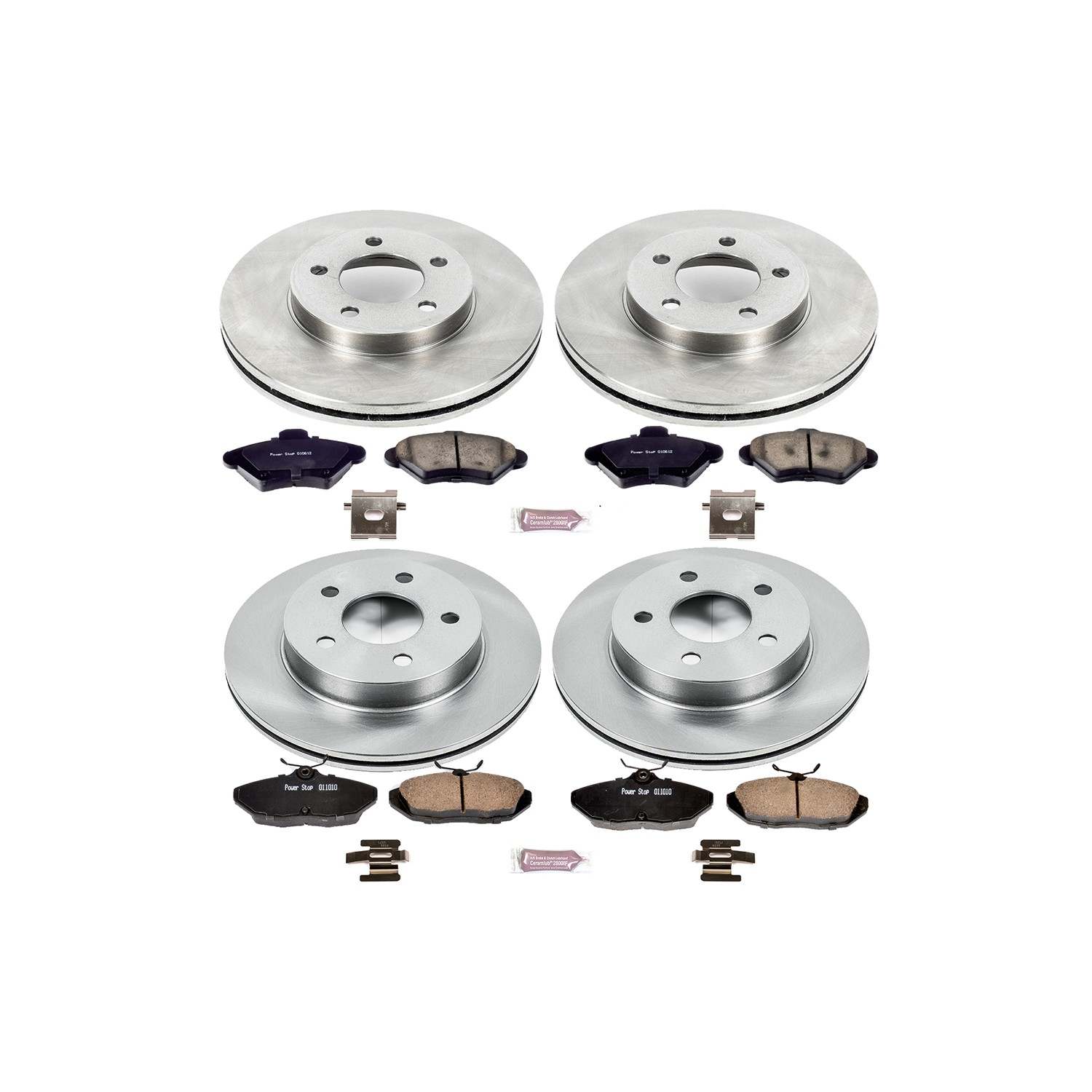 Power Stop 93-97 Ford Thunderbird Front & Rear Autospecialty Brake Kit